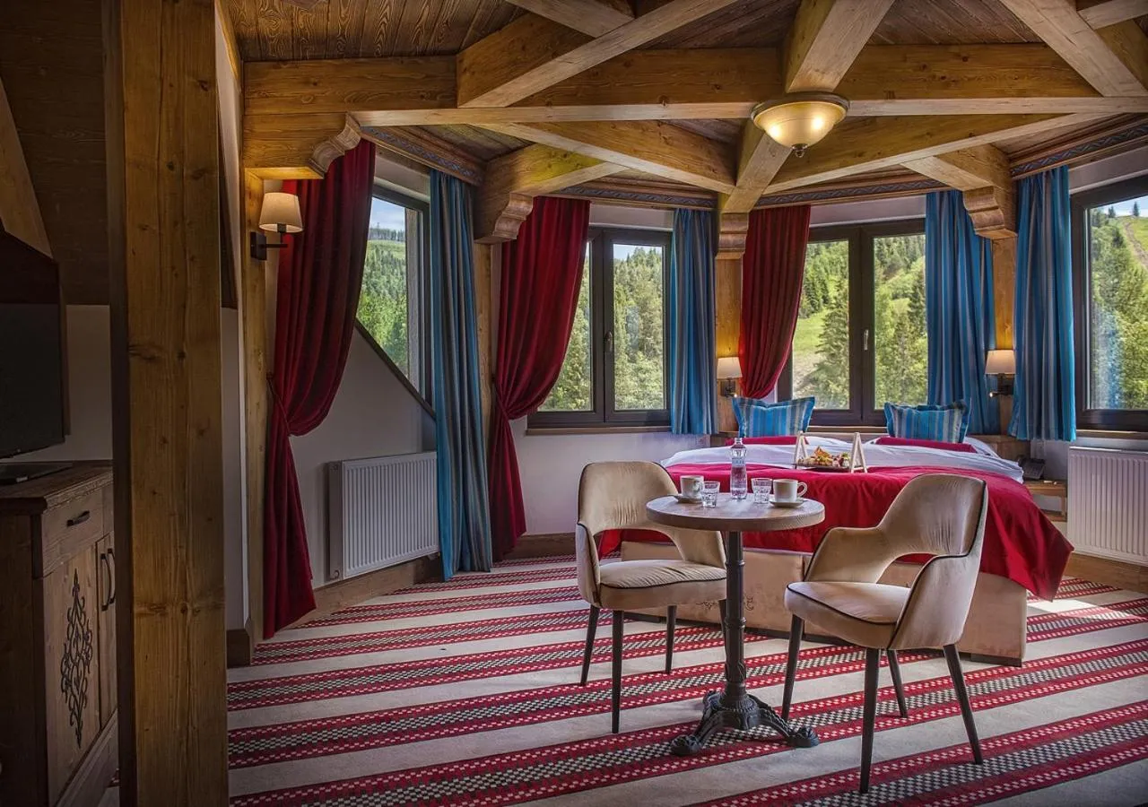 Balcony/Terrace in Grand Hotel**** Bachledka Strachan