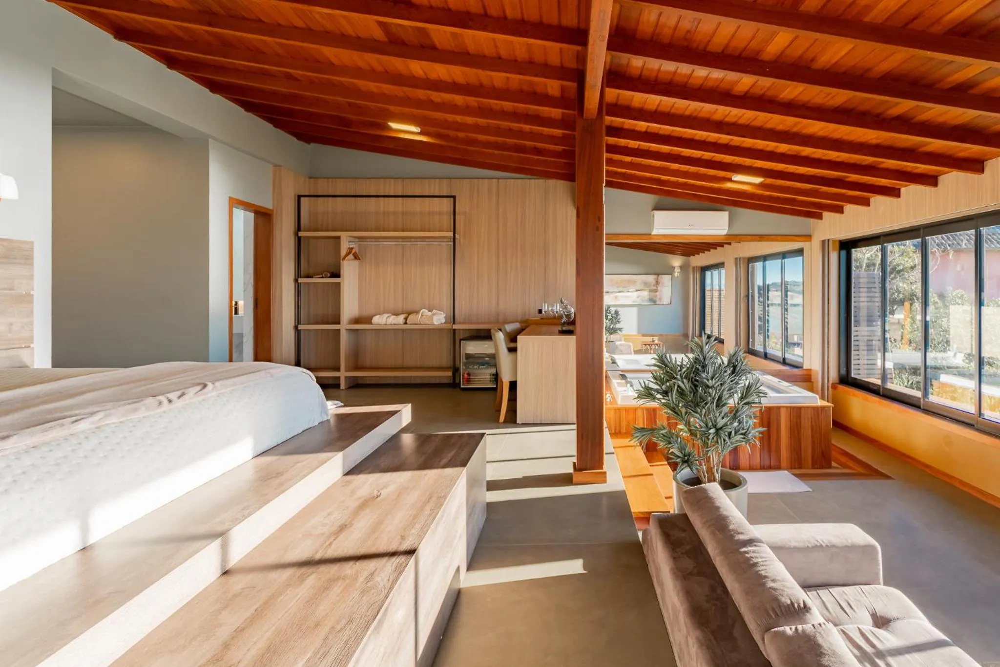 Photo of the whole room in Pousada Rêmora