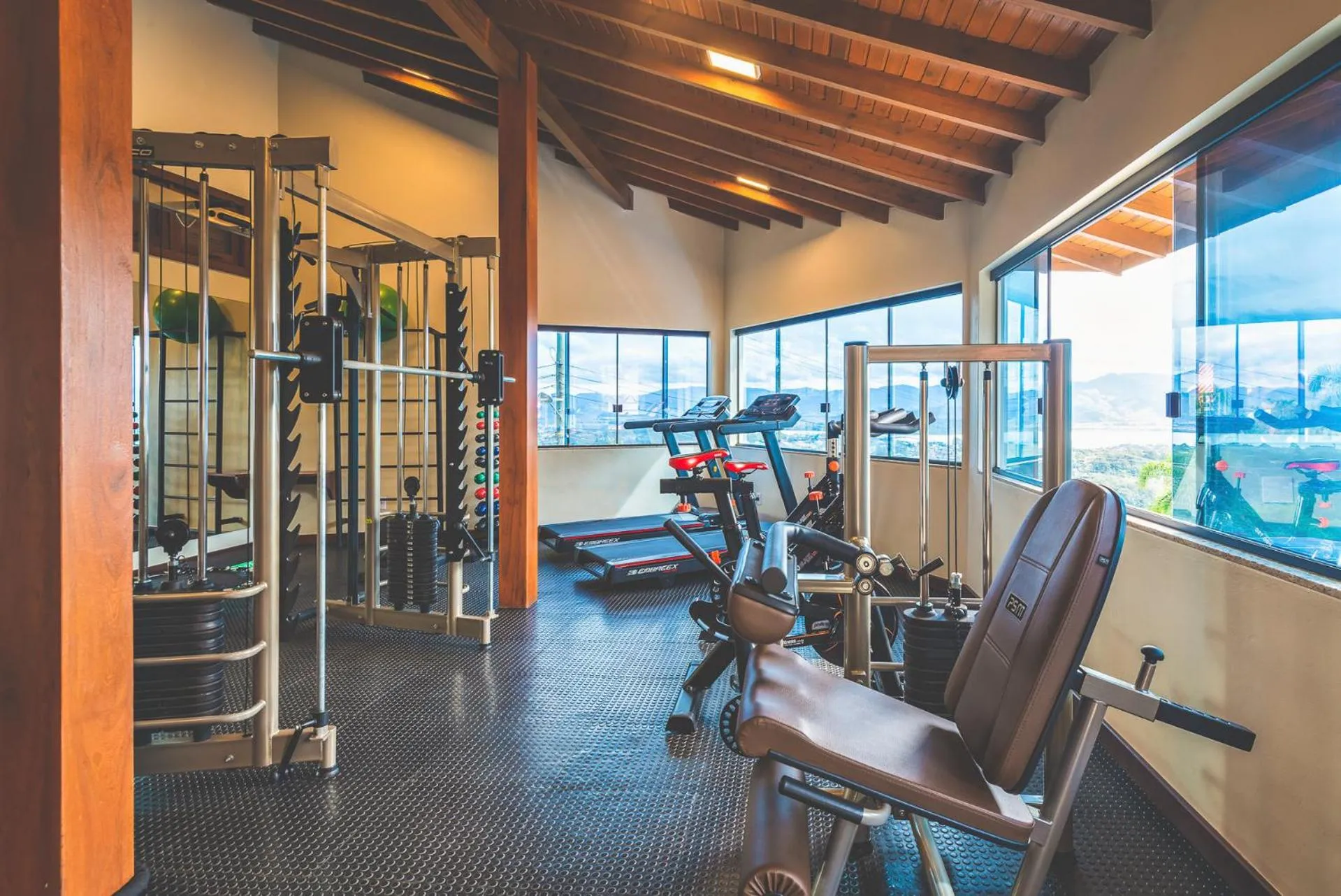 Fitness centre/facilities in Pousada Rêmora