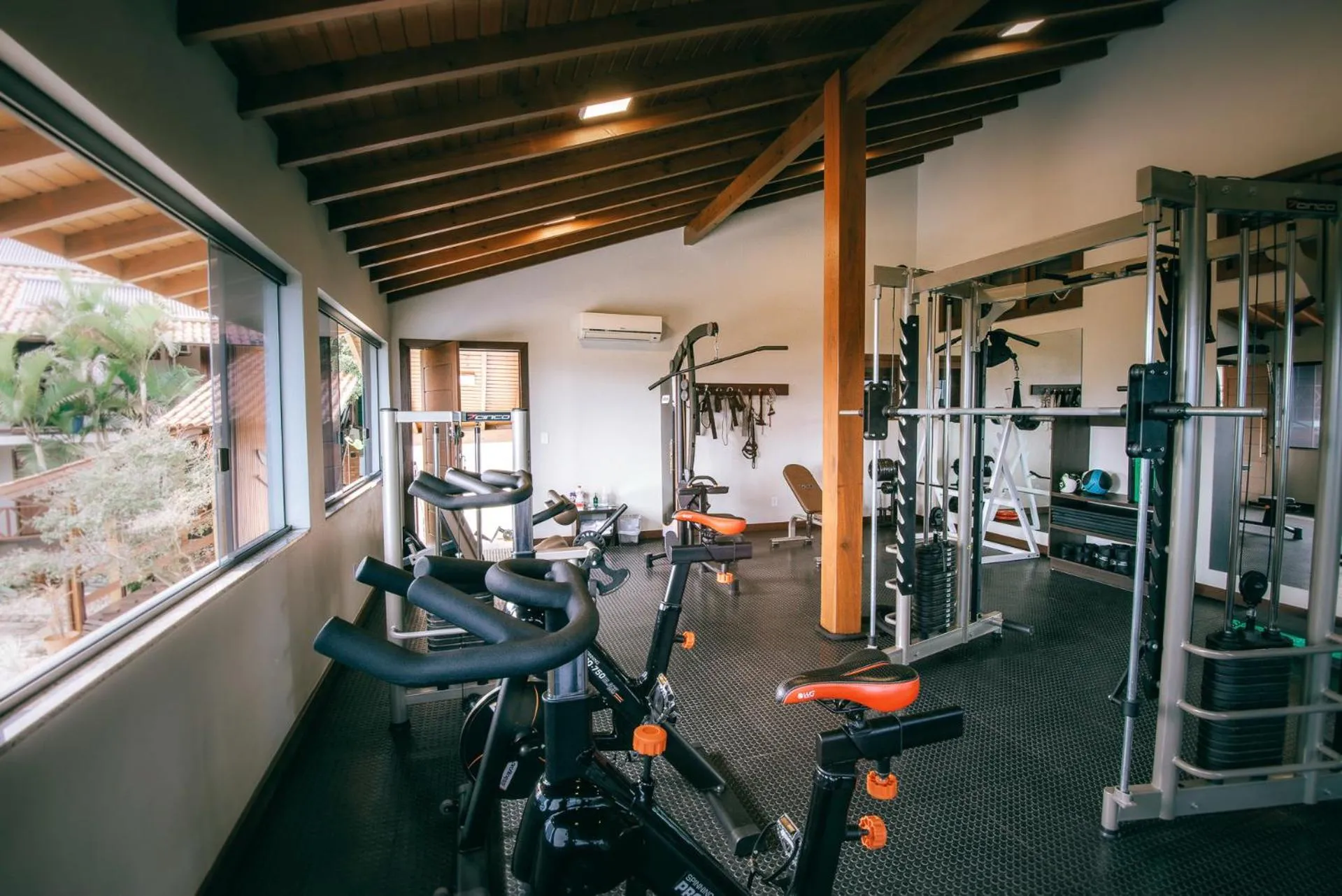 Fitness centre/facilities in Pousada Rêmora