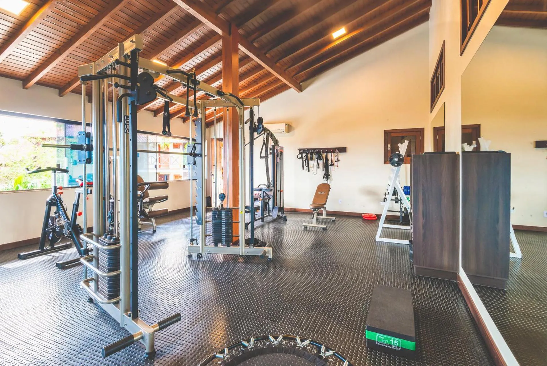 Fitness centre/facilities in Pousada Rêmora