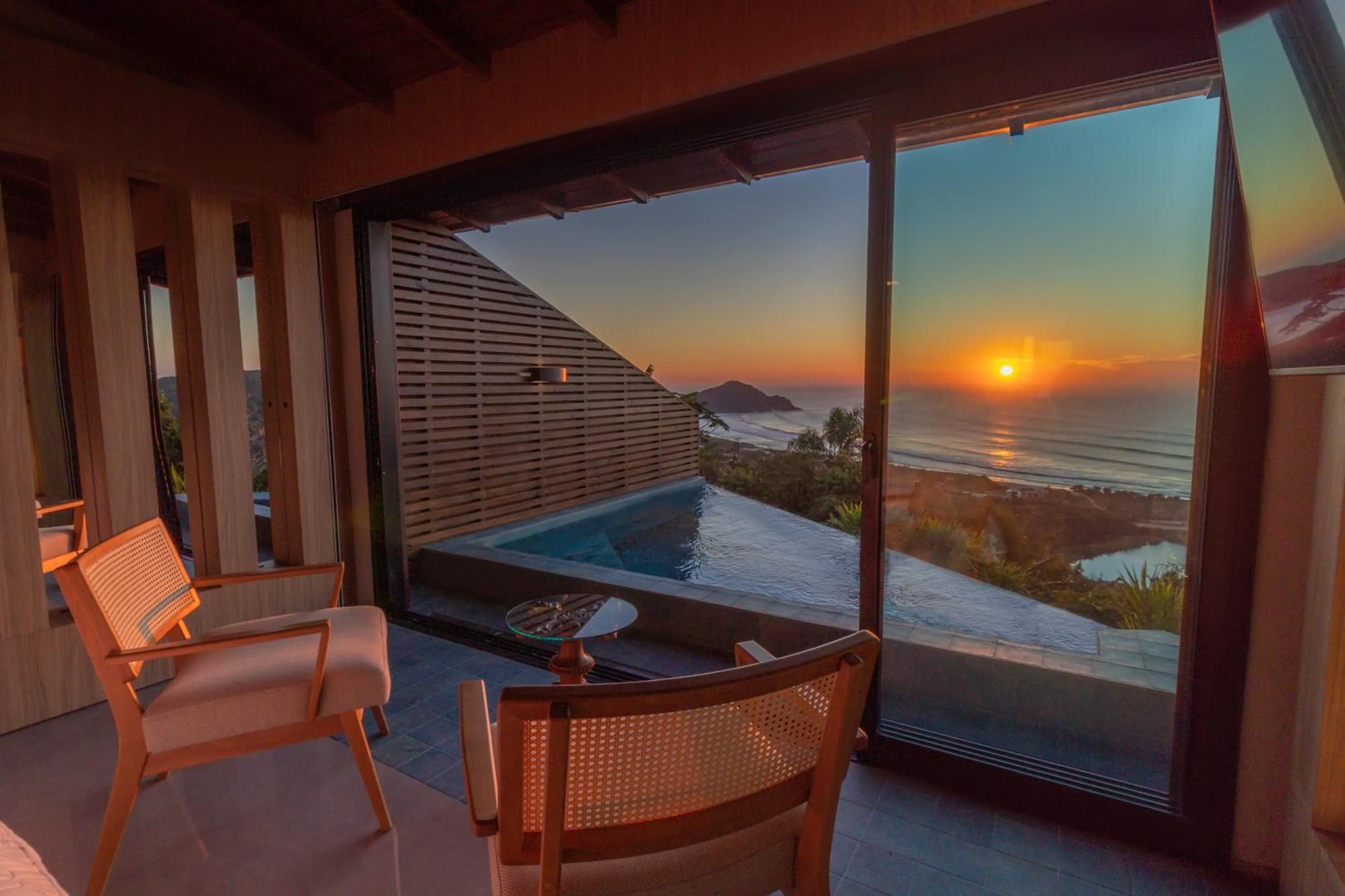 Swimming pool in Pousada Rêmora