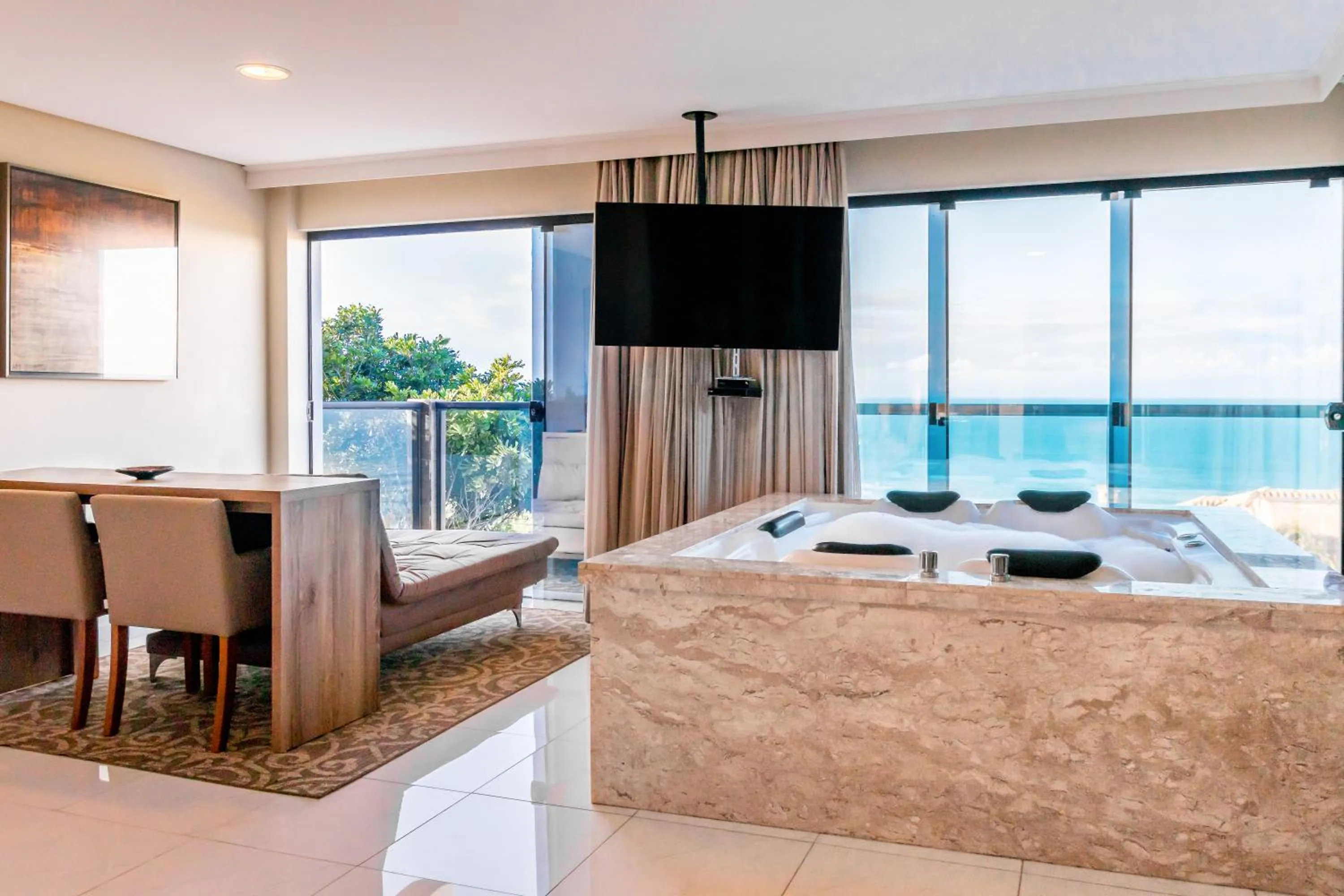 Sea view in Pousada Rêmora