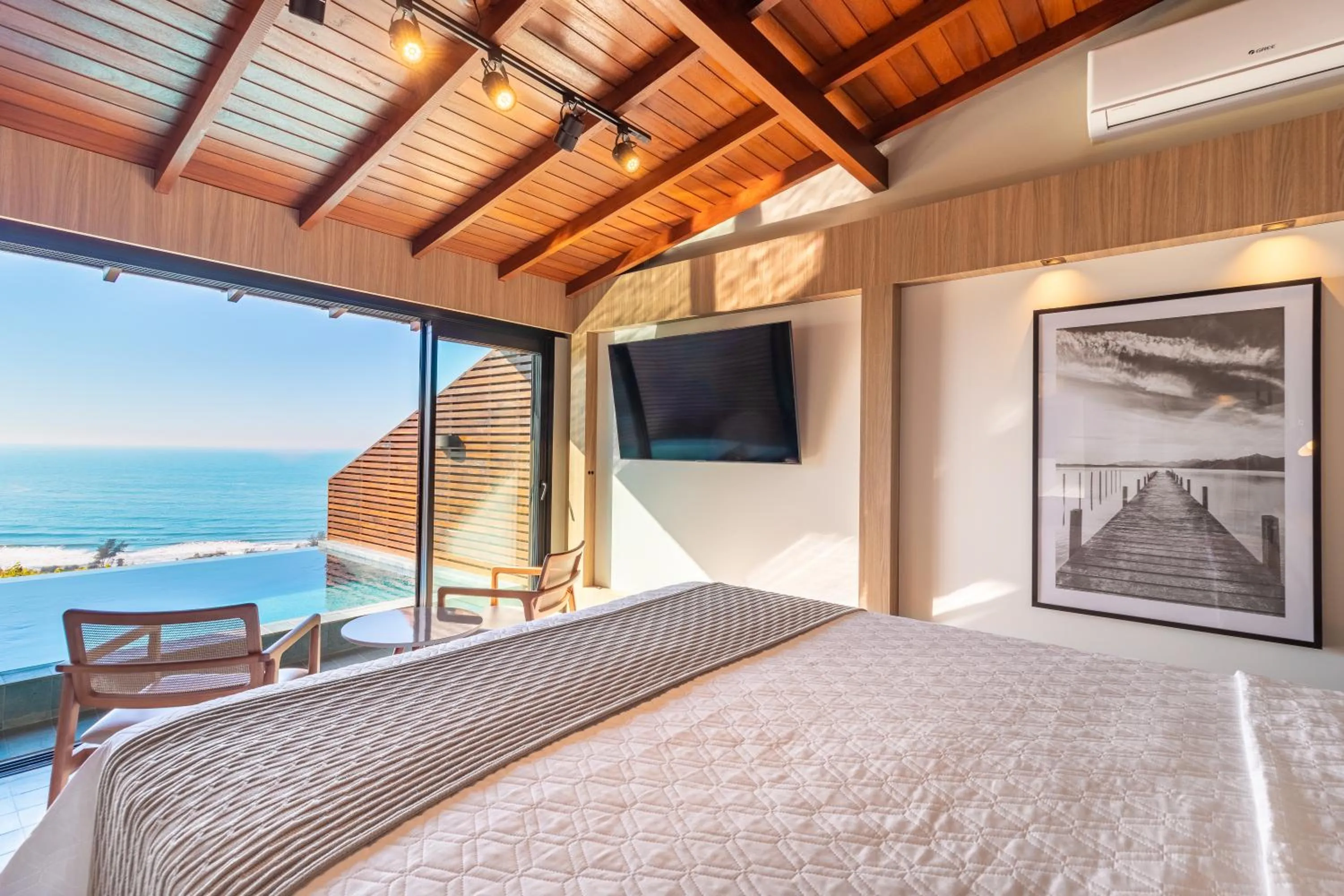 Sea view, Bed in Pousada Rêmora