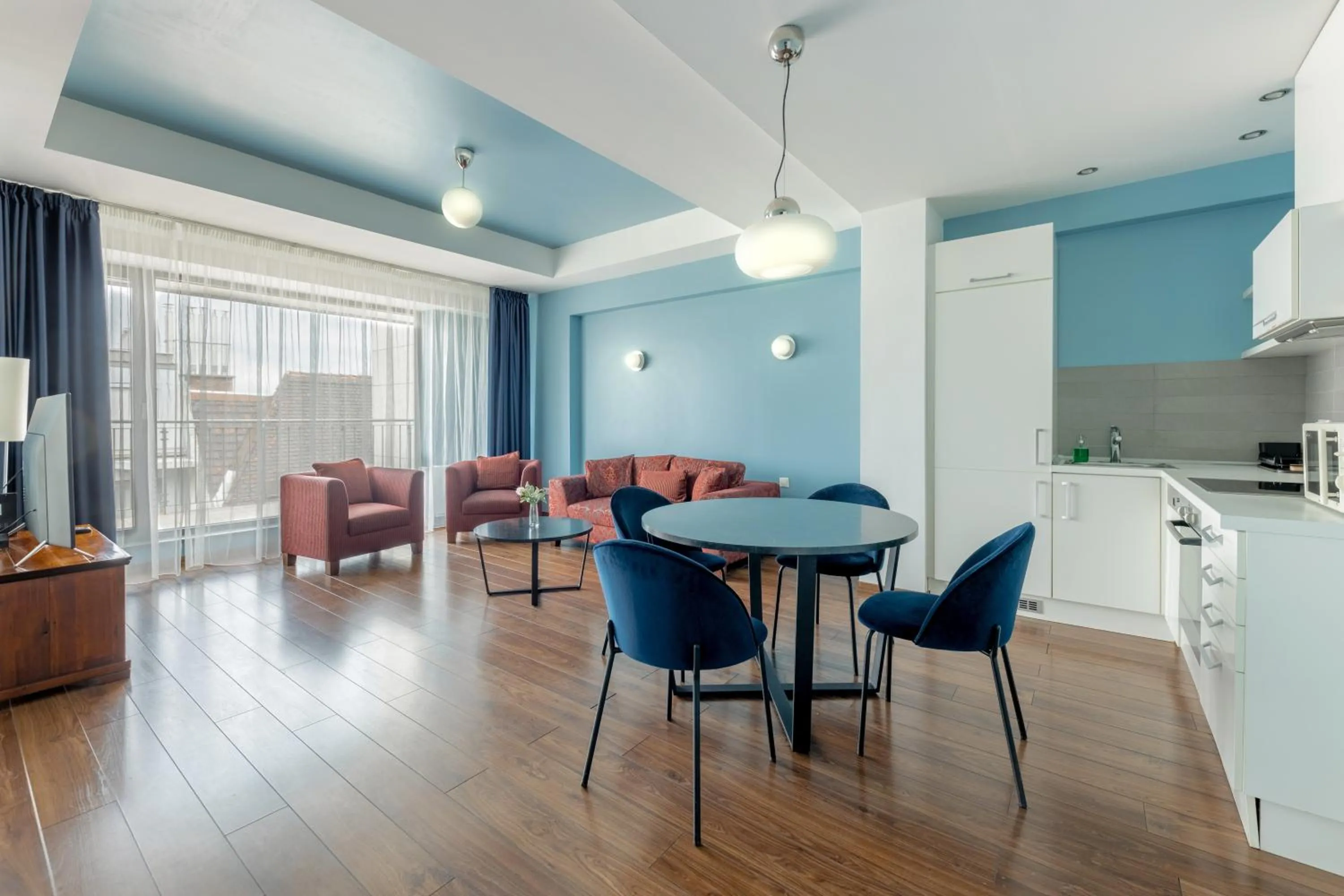 Kitchen or kitchenette in Bliss Residence & Spa