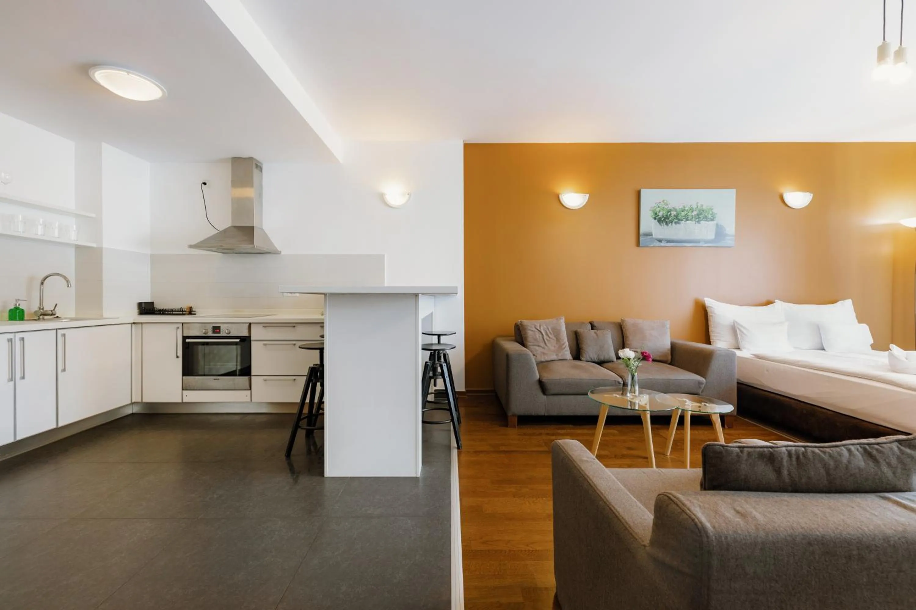 Bed in Bliss Residence & Spa