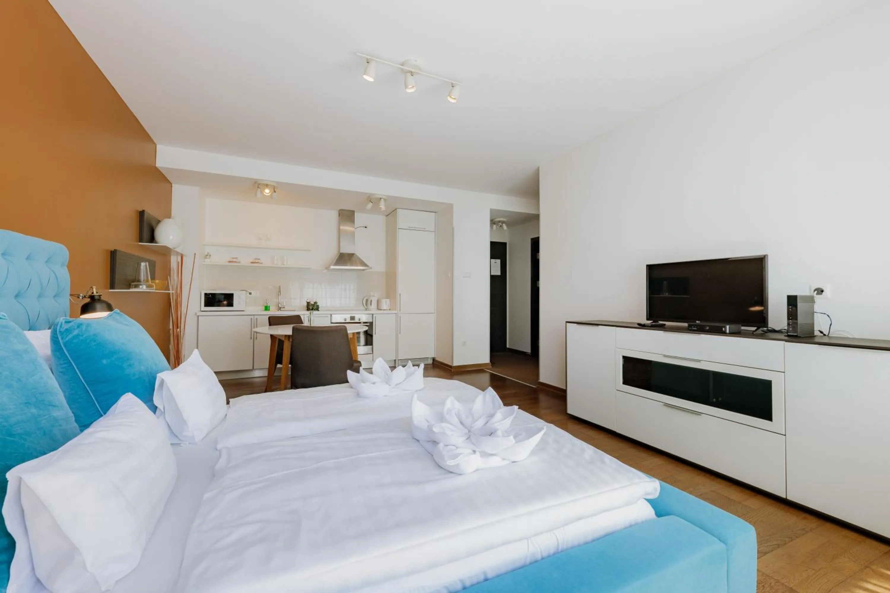 Bed in Bliss Residence & Spa