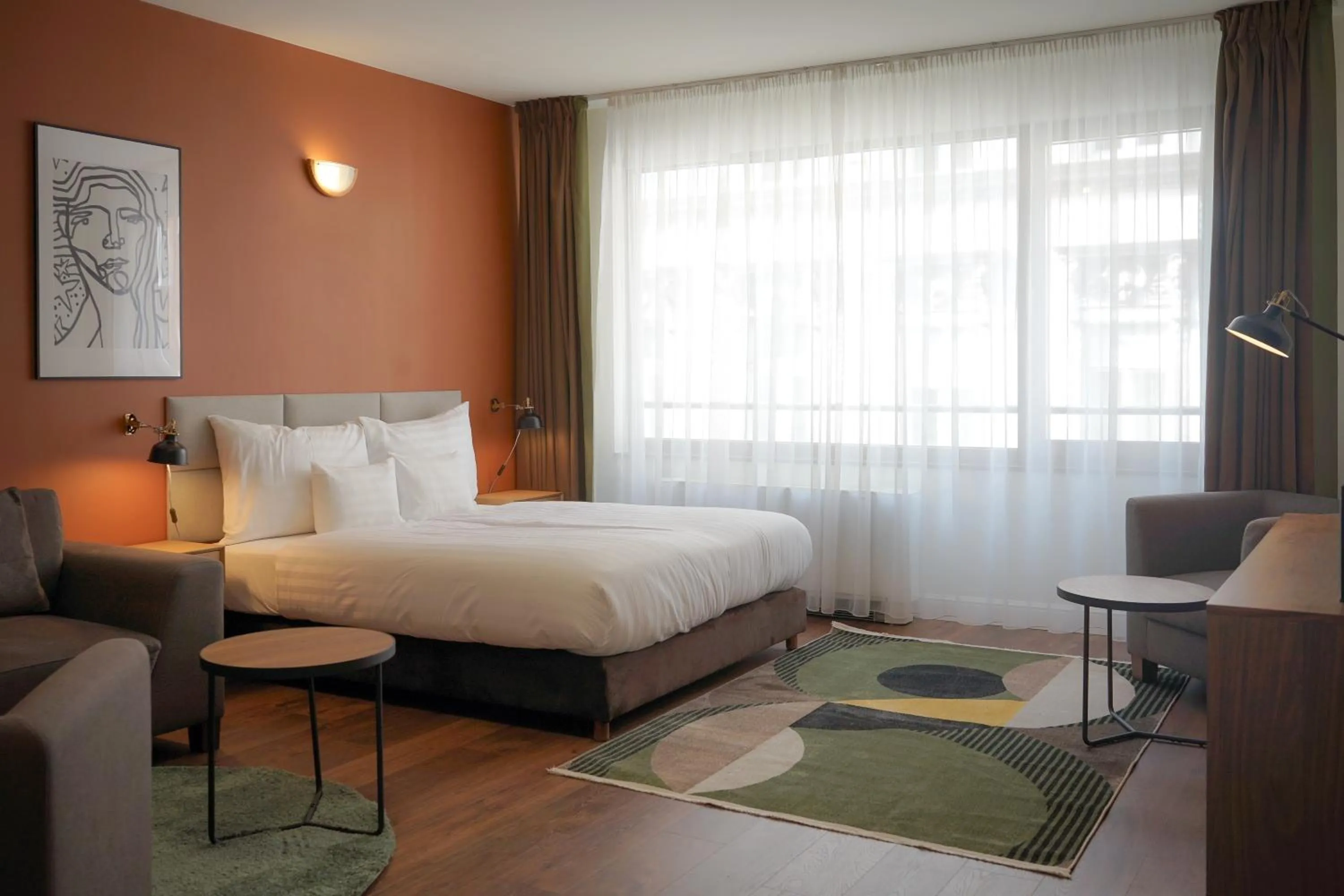 Living room, Bed in Bliss Residence & Spa