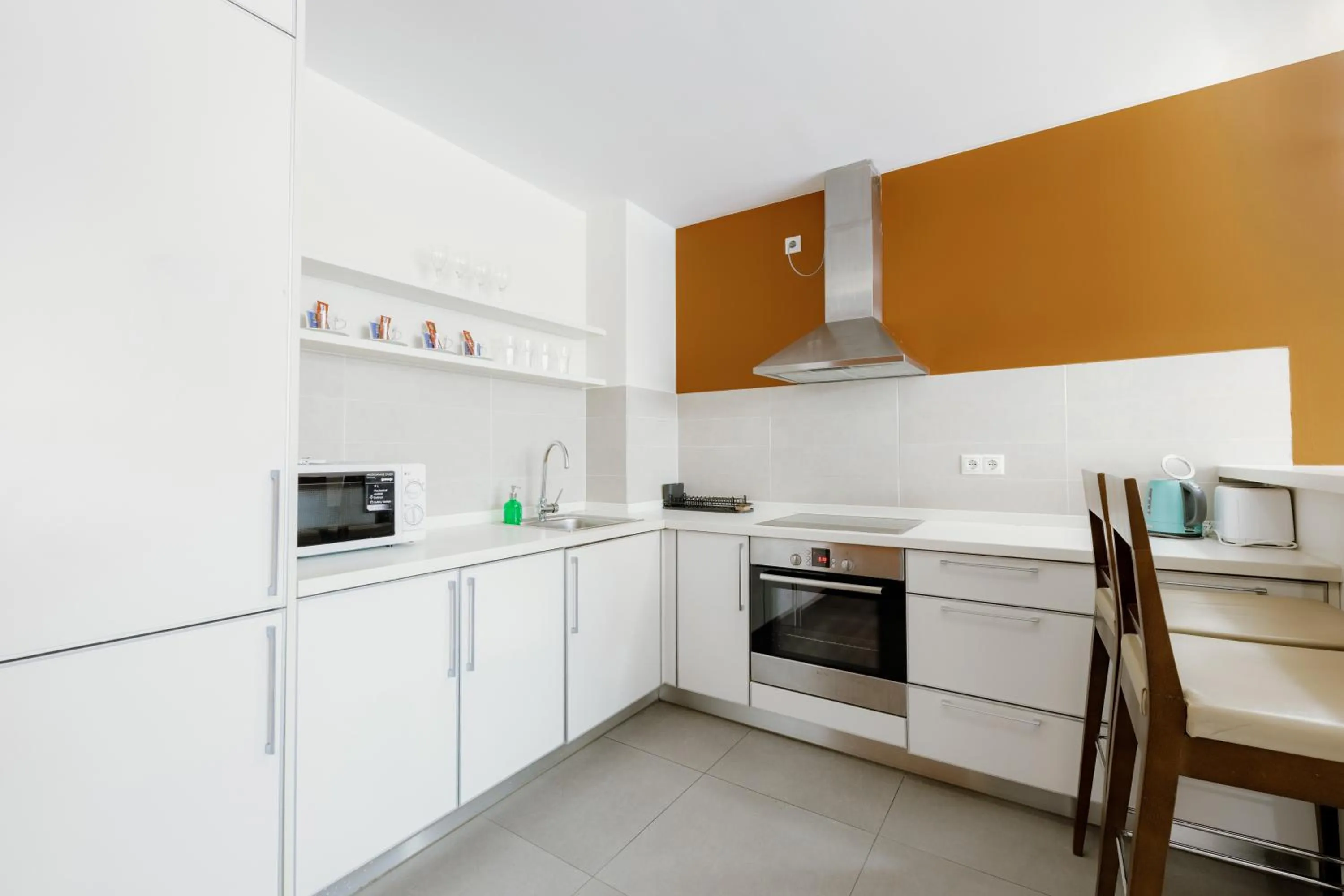 Kitchen or kitchenette in Bliss Residence & Spa