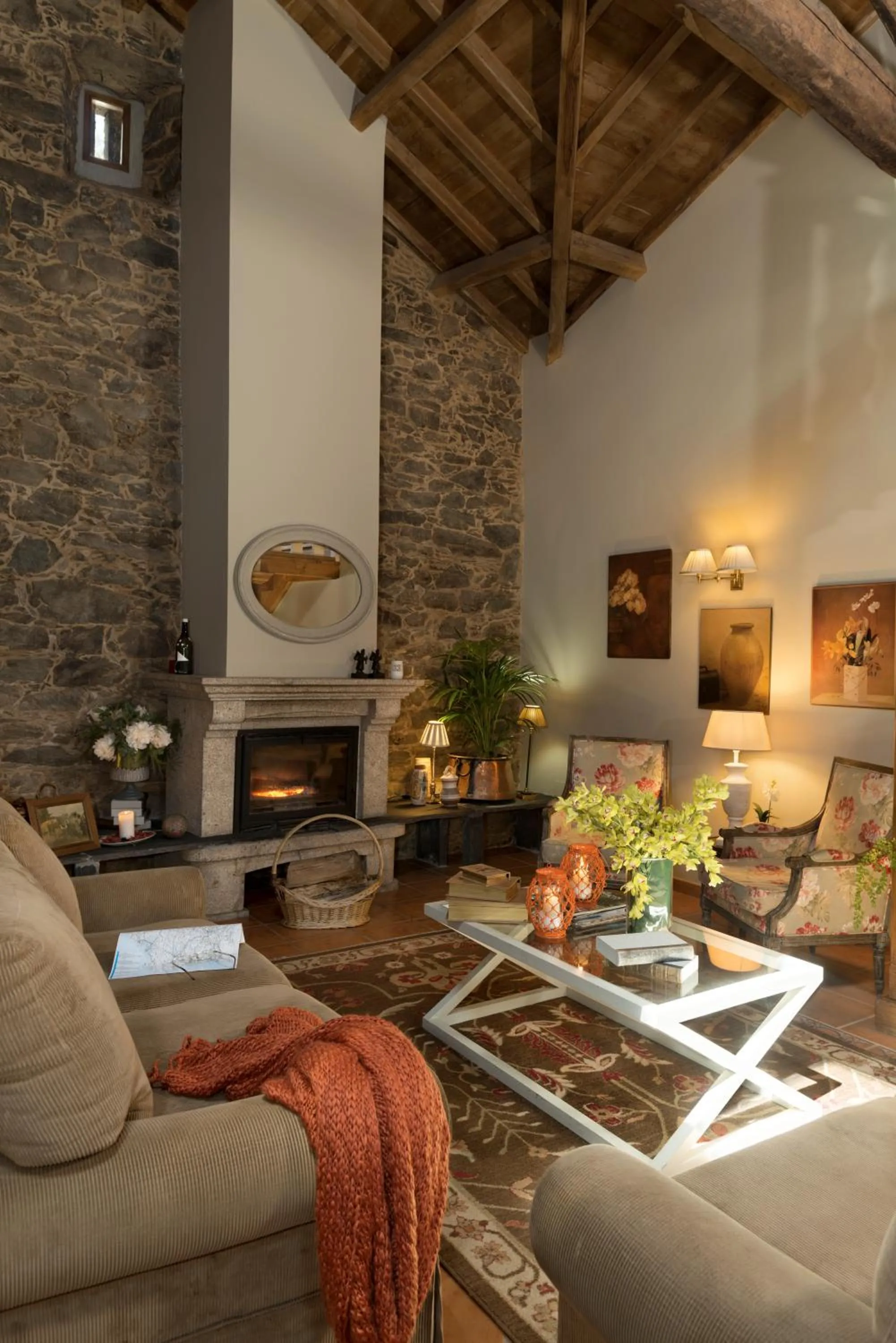 Living room in A Casa da Torre Branca