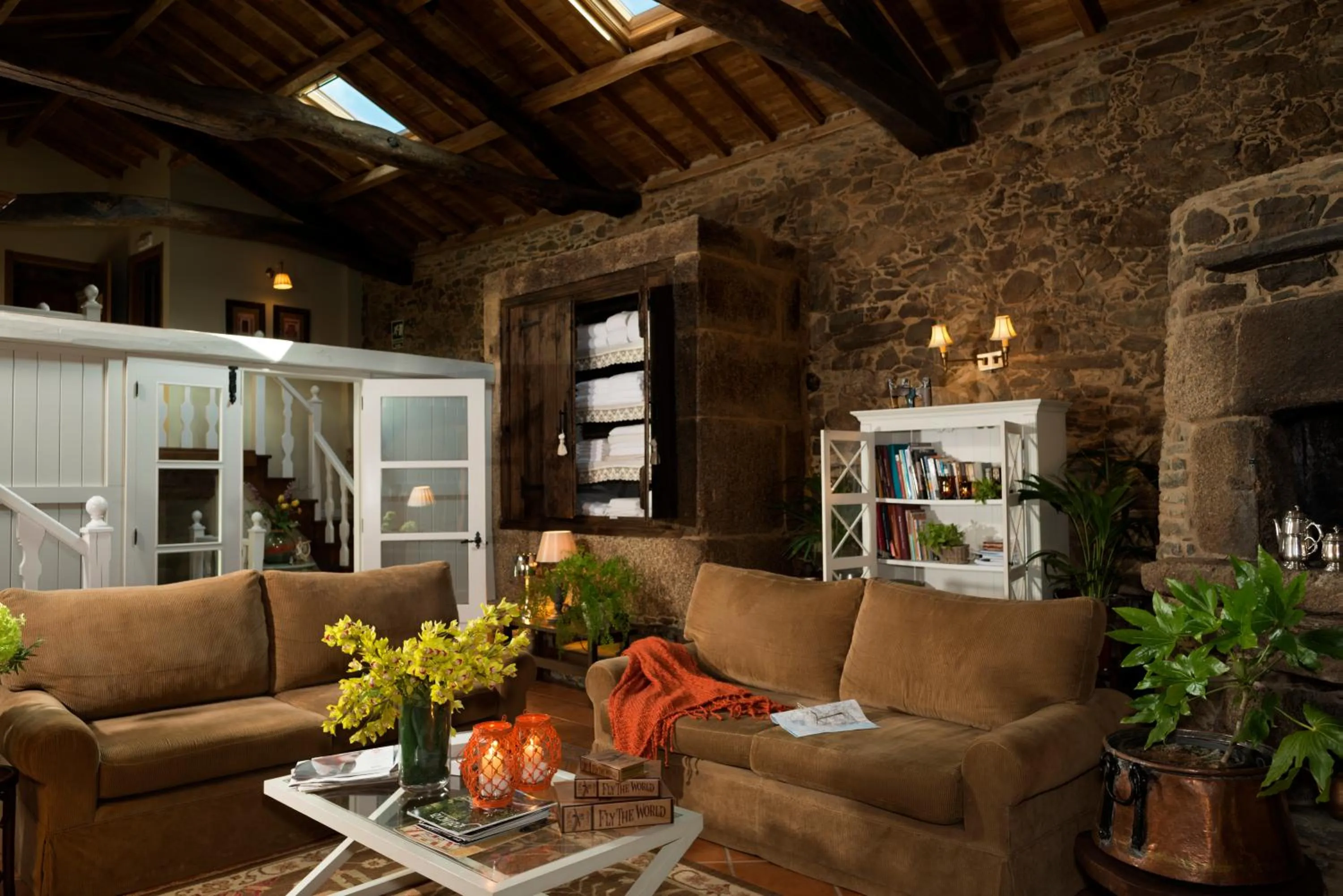 Living room in A Casa da Torre Branca