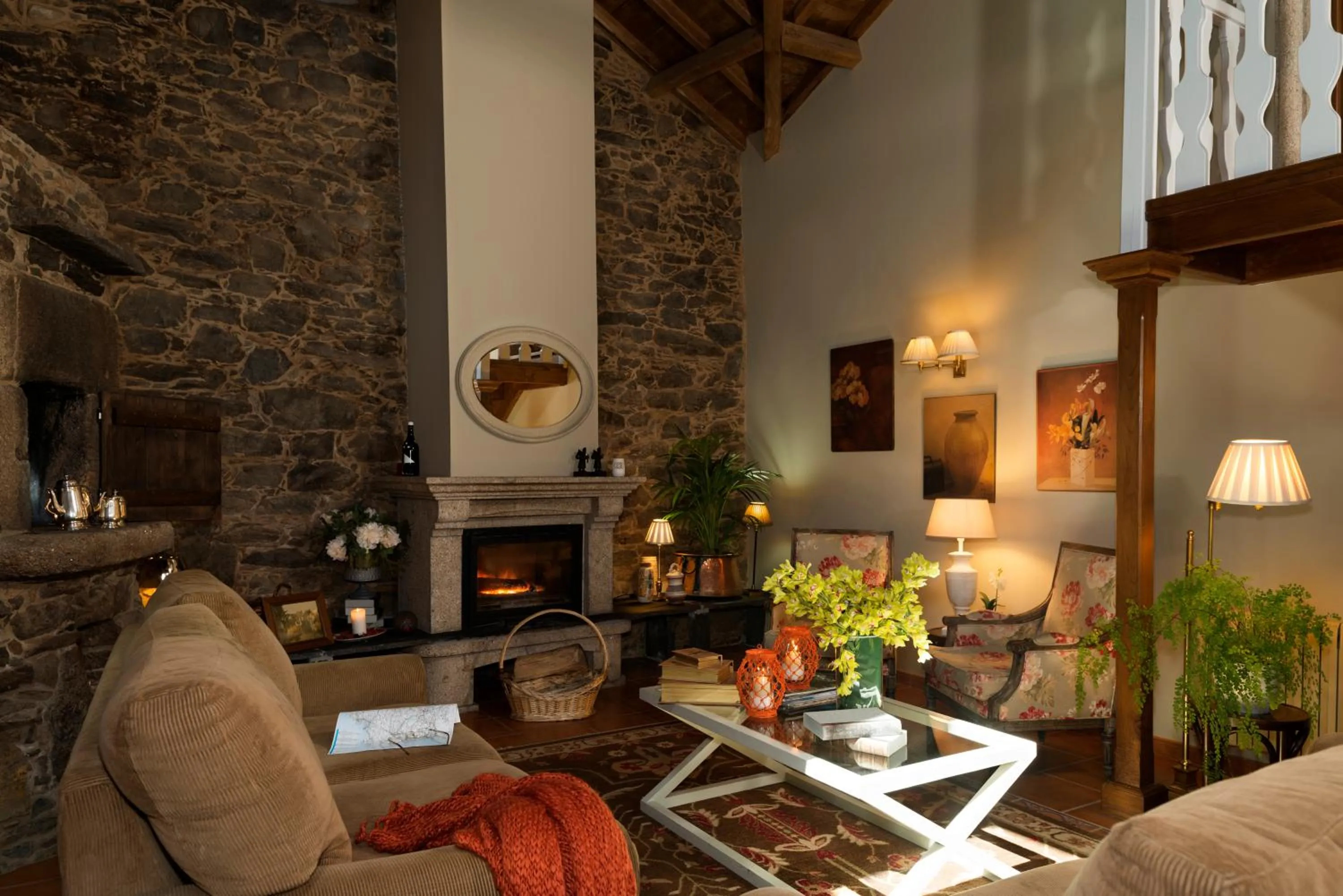 Living room in A Casa da Torre Branca
