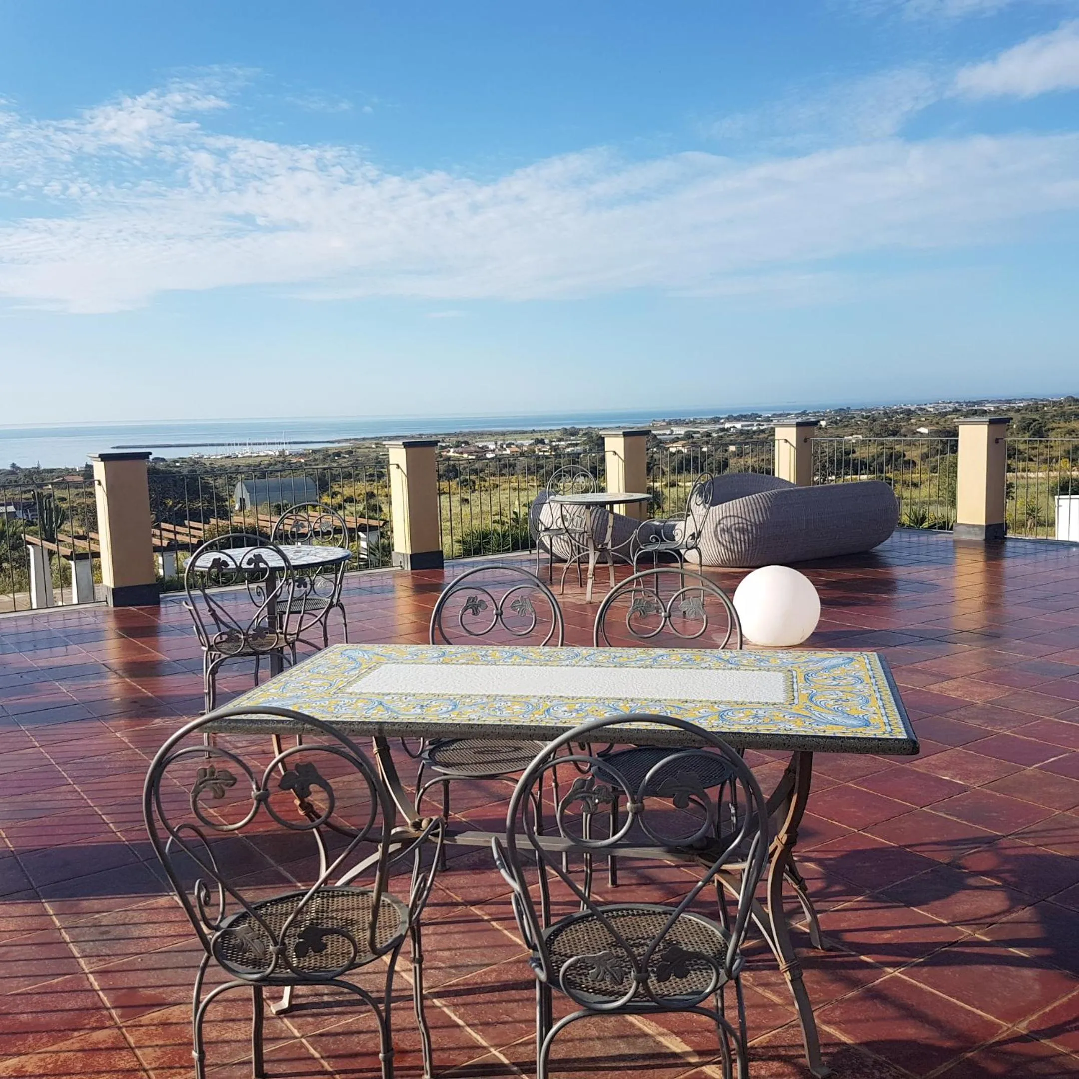 Balcony/Terrace in Hotel Resort La Rosa Dei Venti