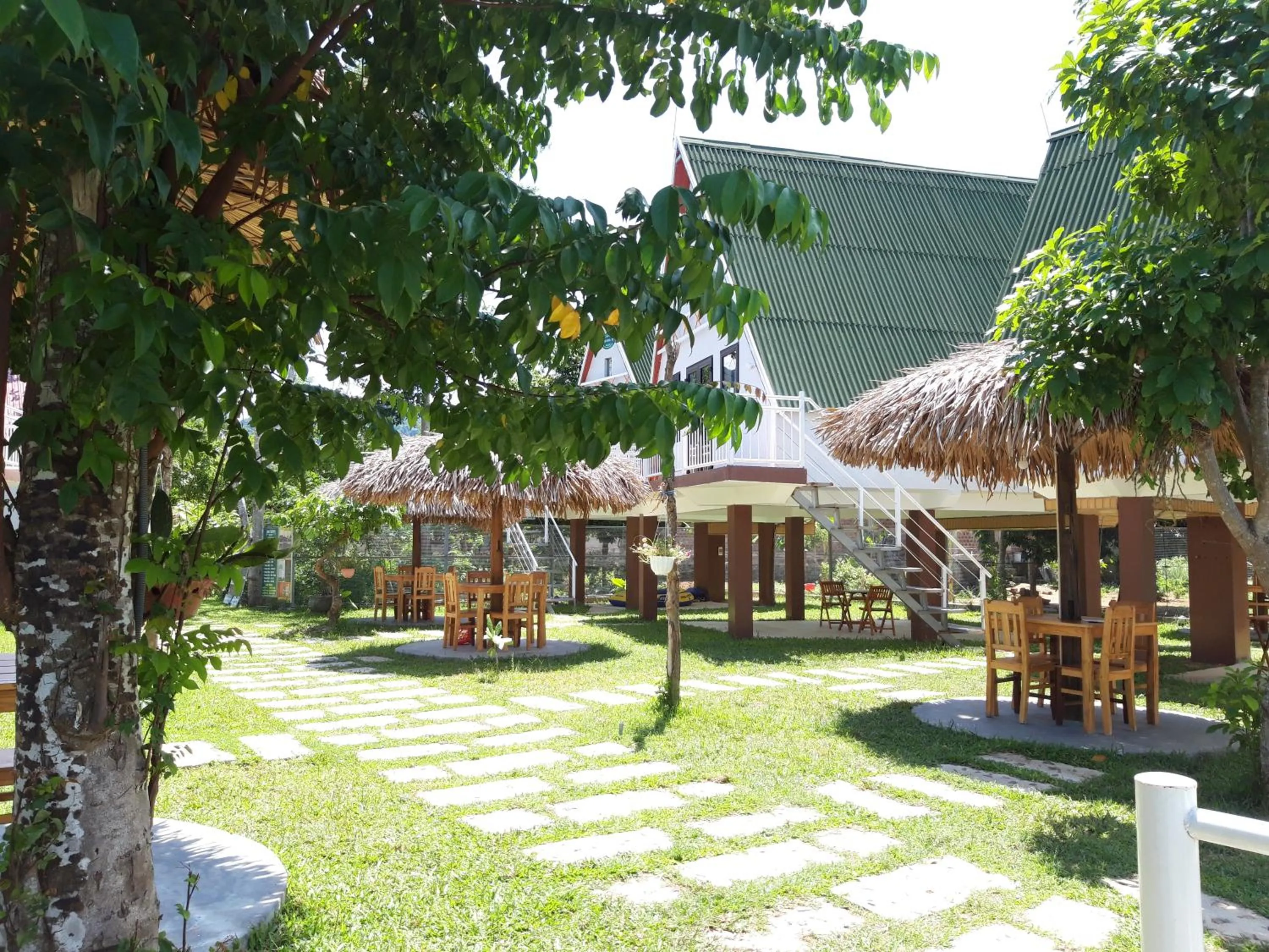 Floor plan in Carambola Bungalow