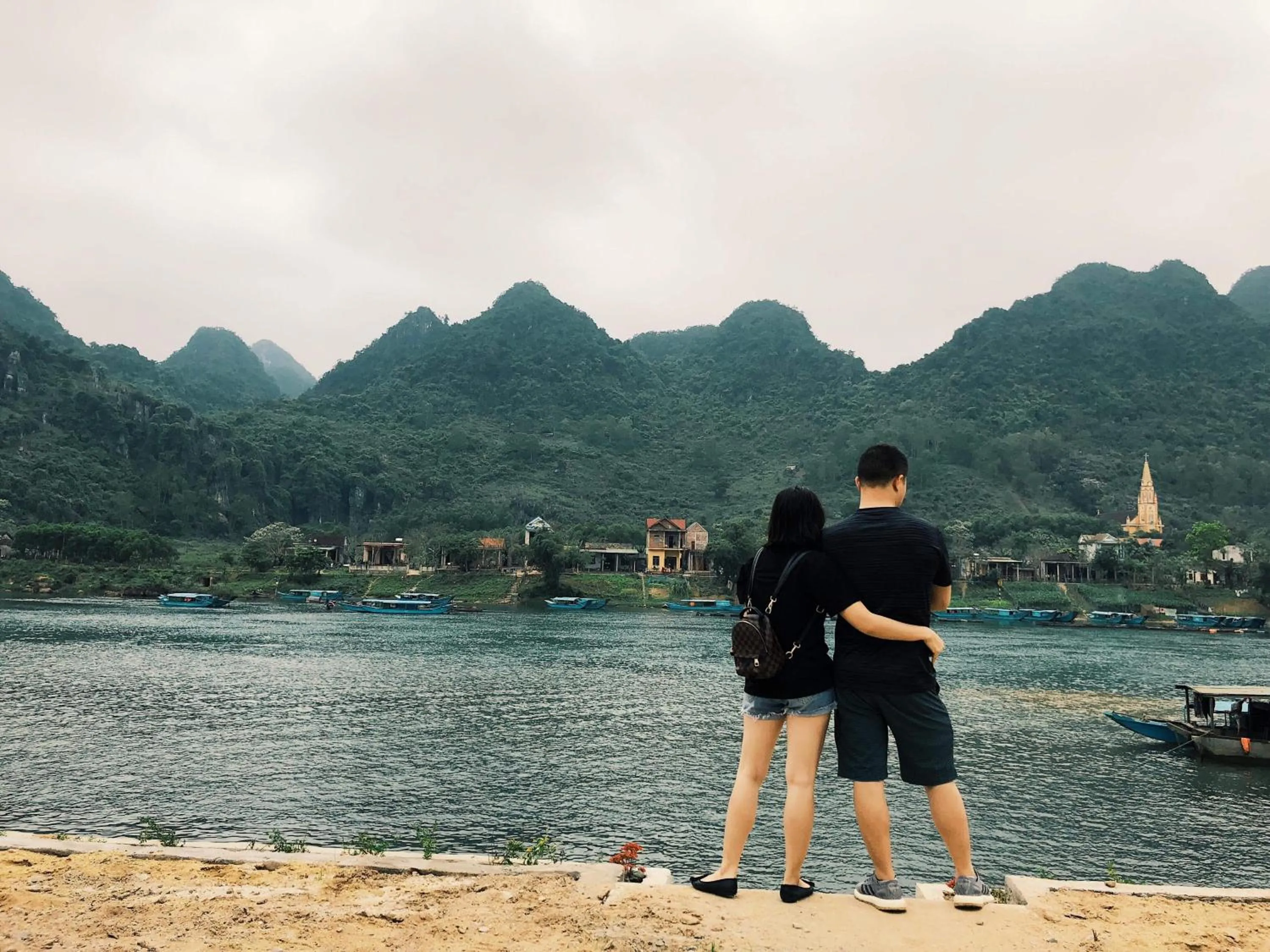 River view in Carambola Bungalow