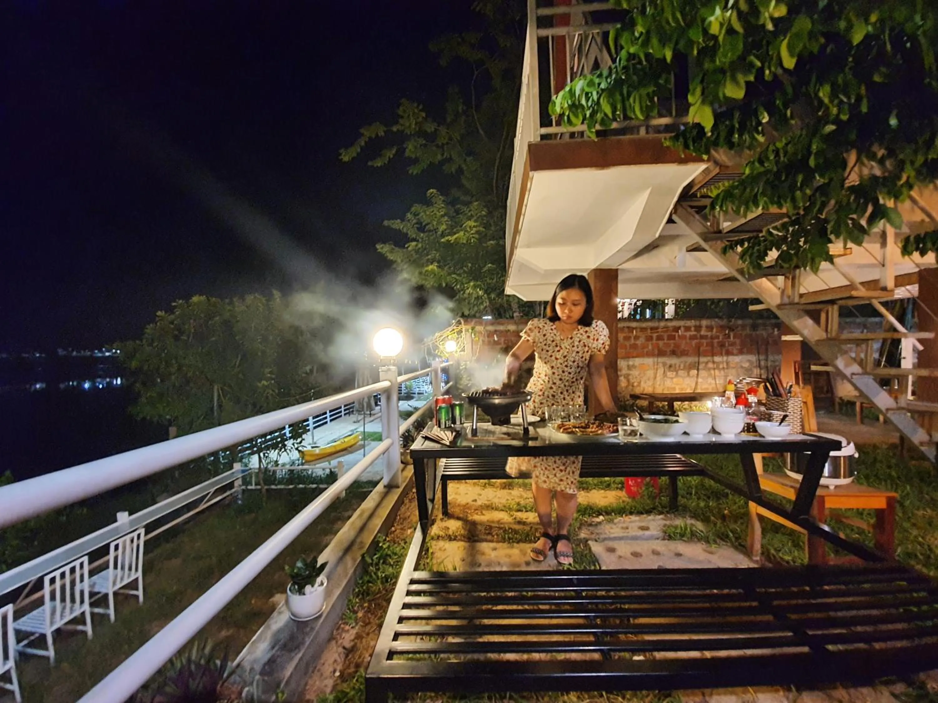 BBQ facilities in Carambola Bungalow