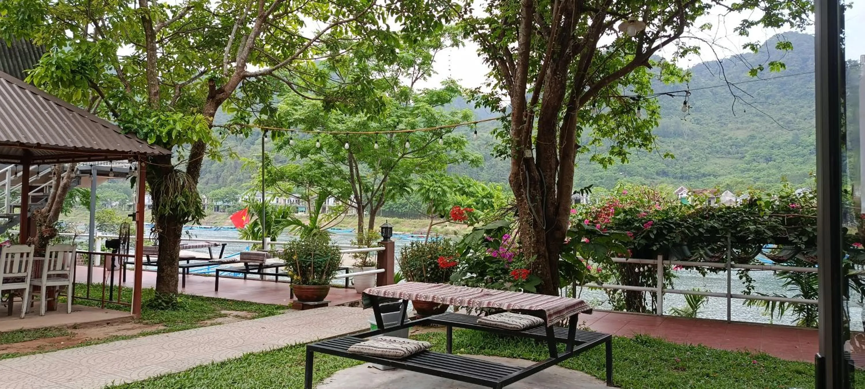 Garden in Carambola Bungalow