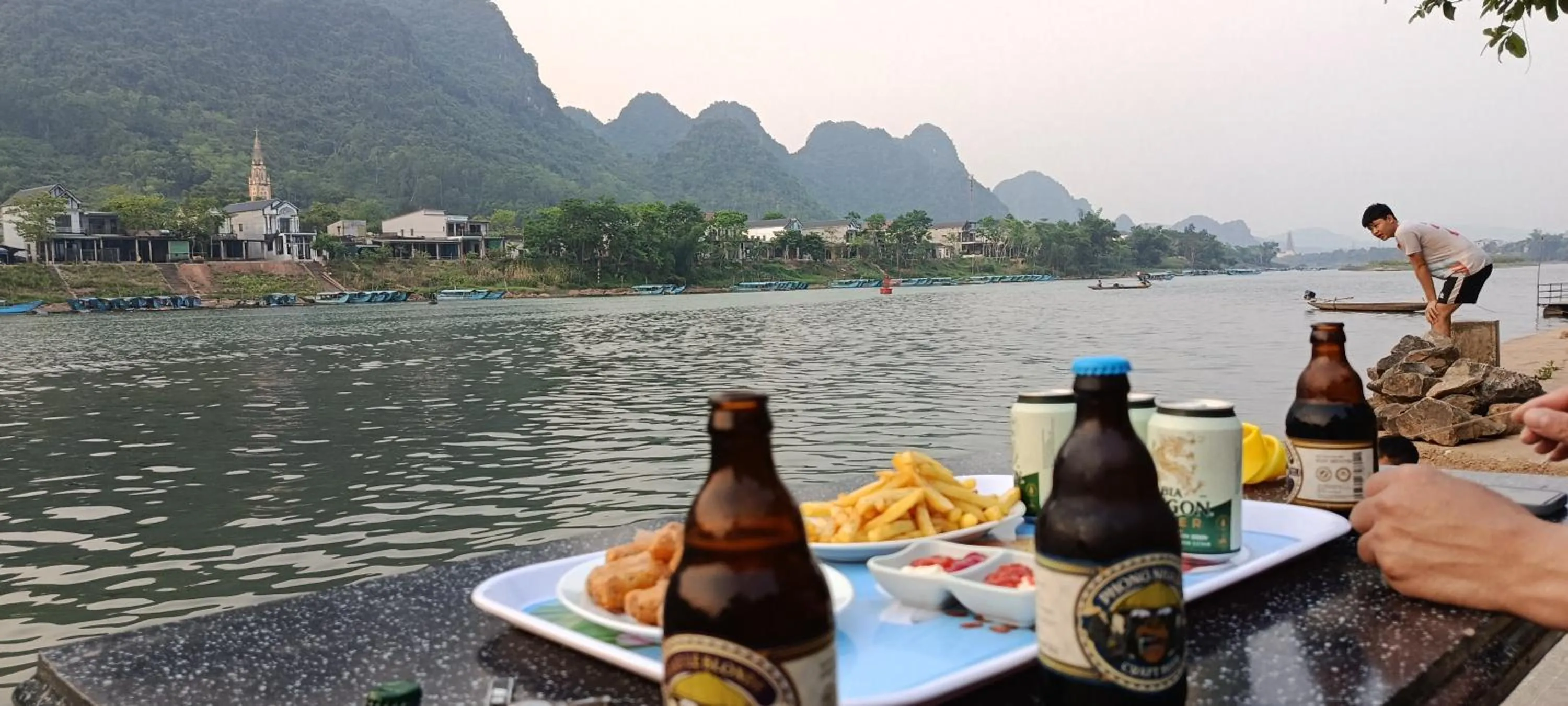 River view in Carambola Bungalow