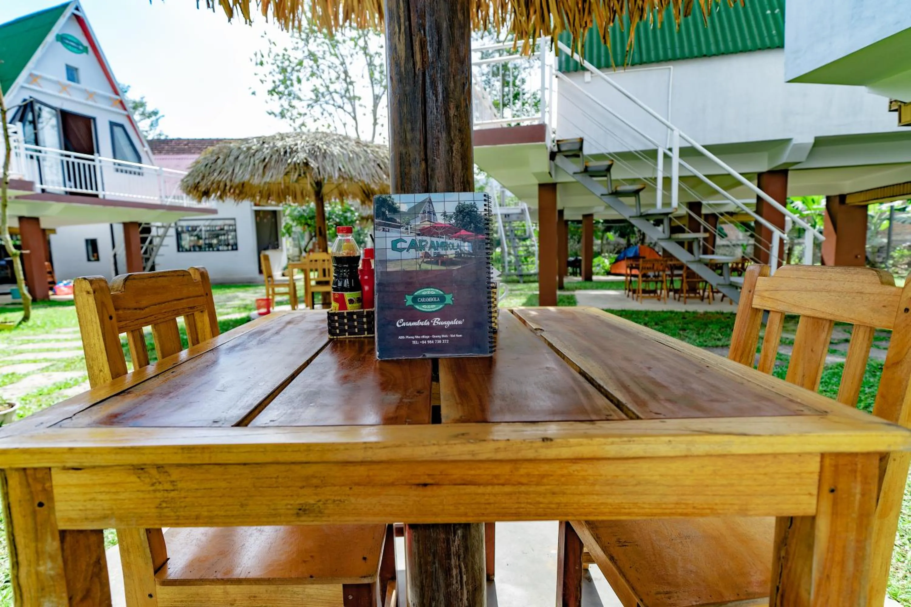 Patio in Carambola Bungalow