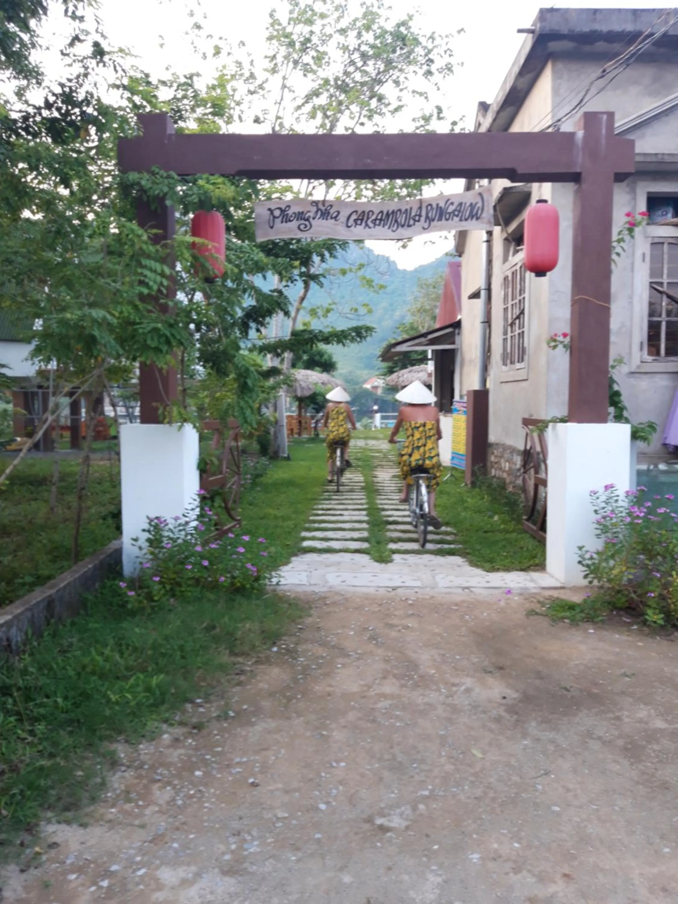 Cycling in Carambola Bungalow
