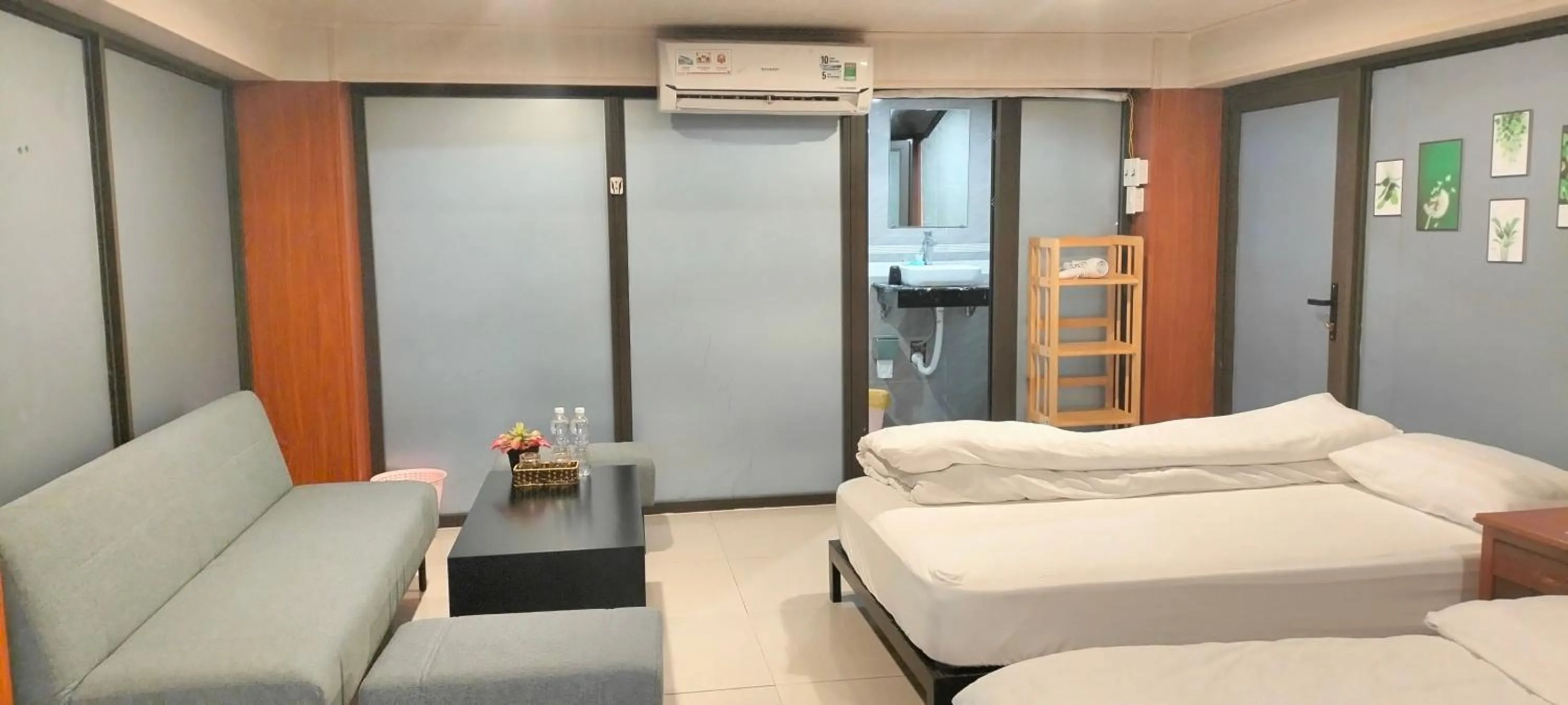 Bed in Carambola Bungalow