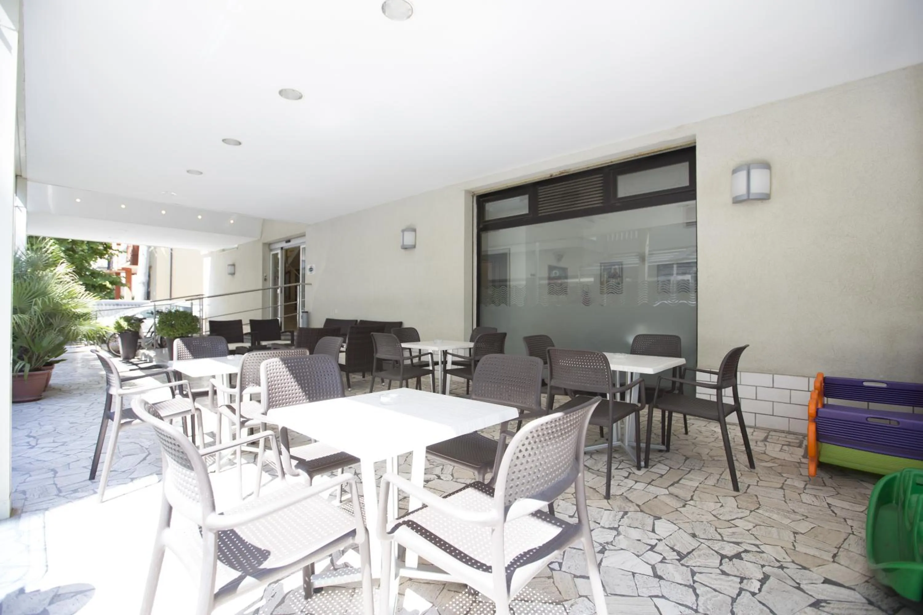 Balcony/Terrace in Hotel Rex Rimini