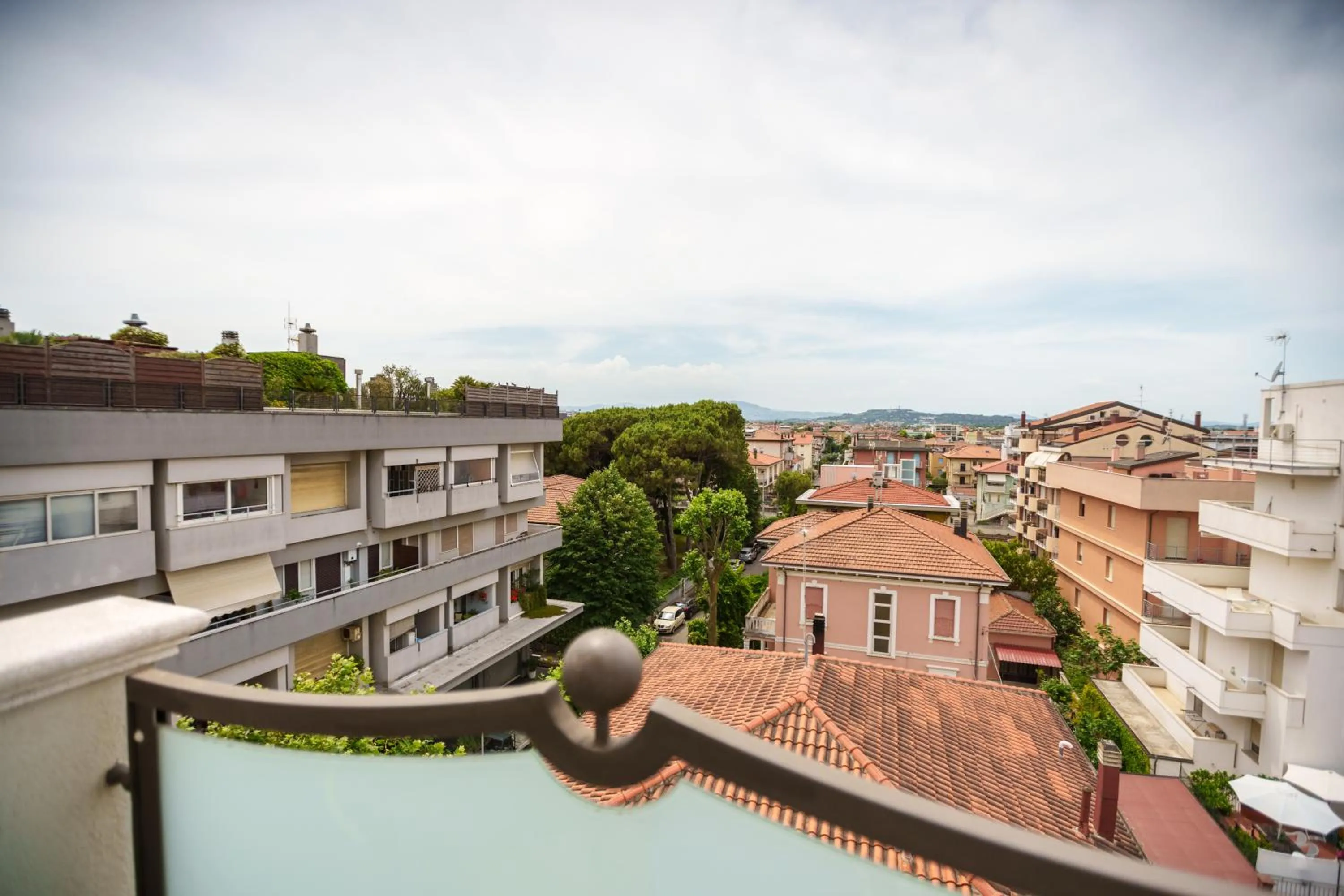 Balcony/Terrace in Hotel Rex Rimini