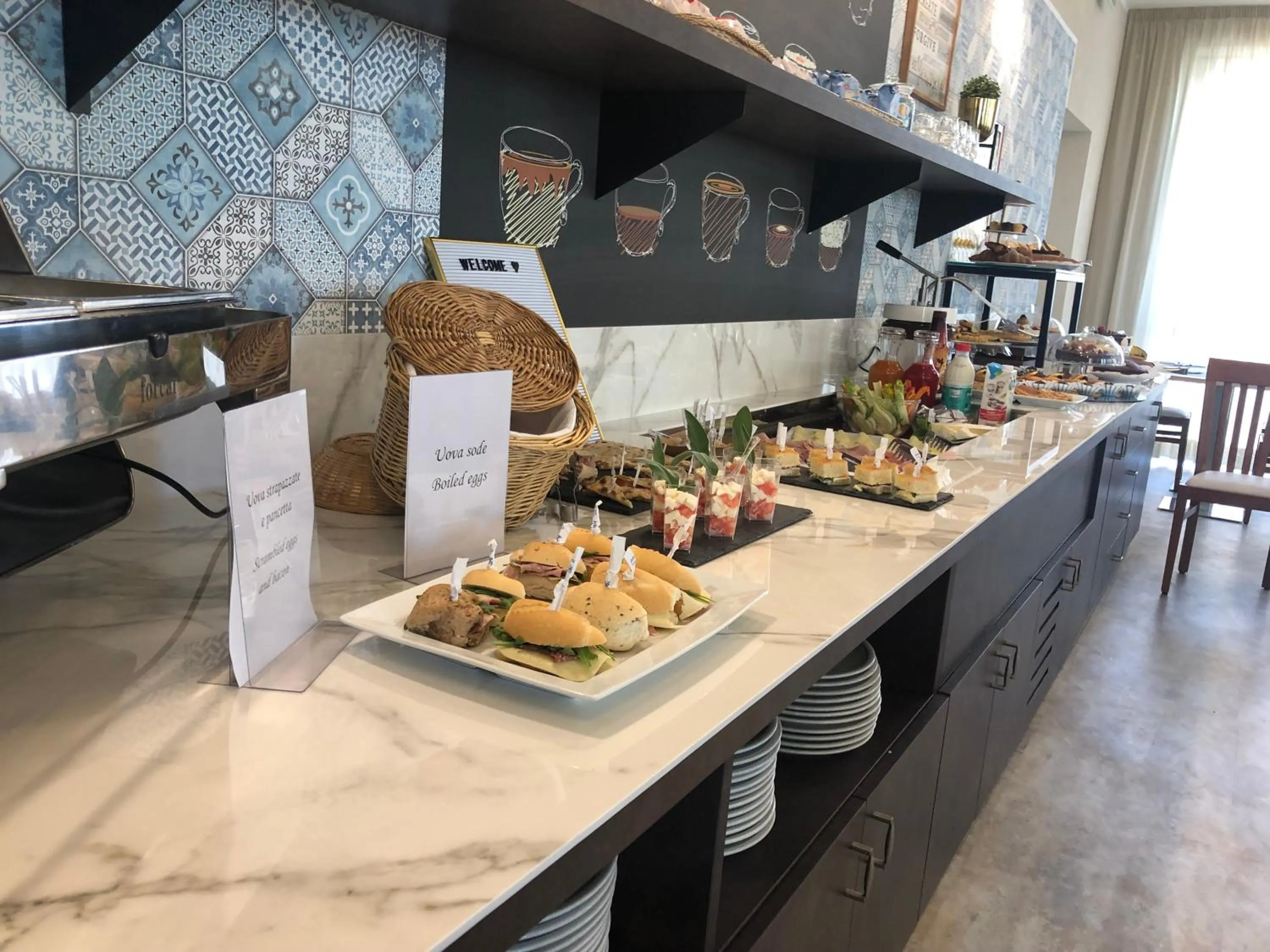 Restaurant/places to eat in Hotel Rex Rimini