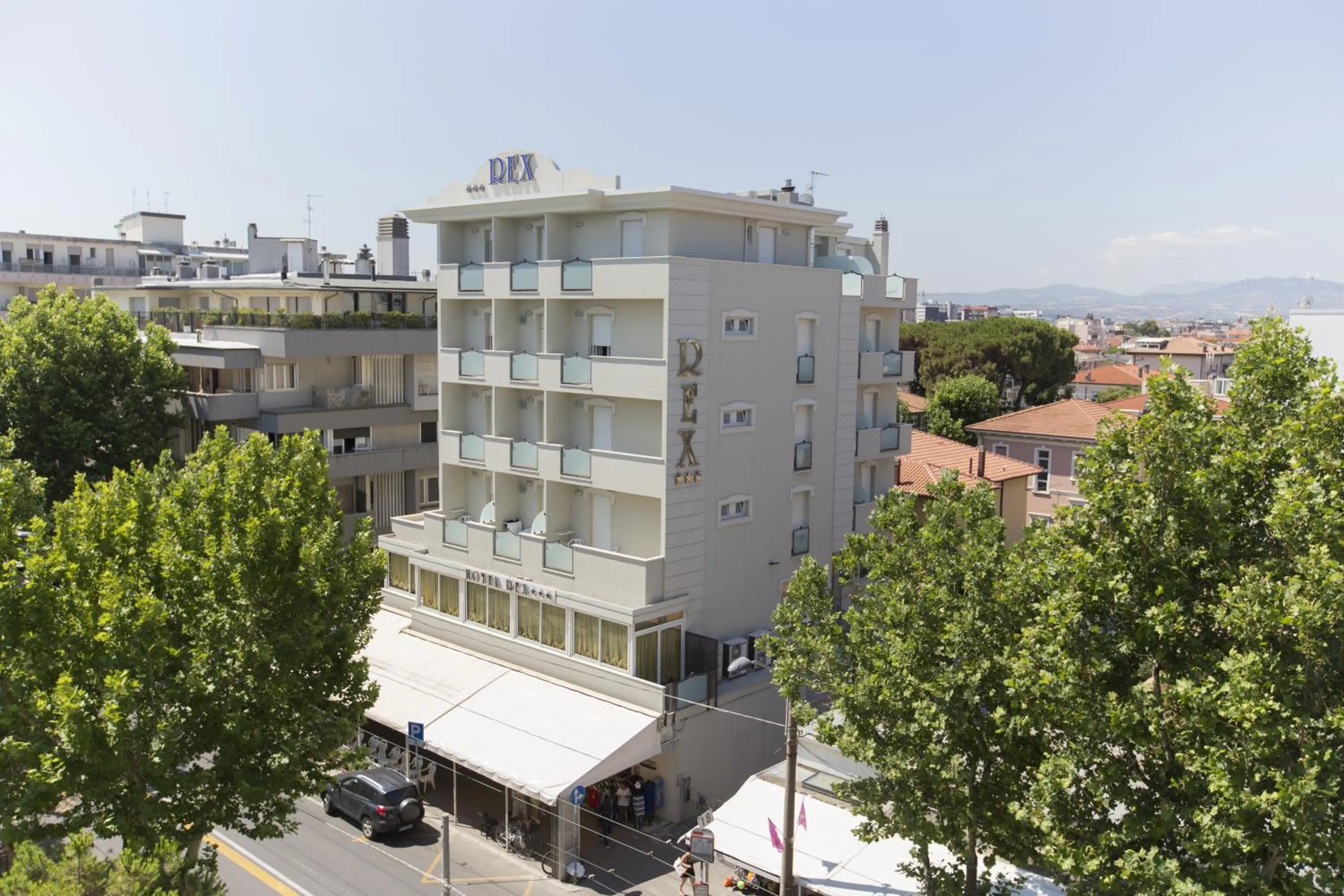 Property building in Hotel Rex Rimini