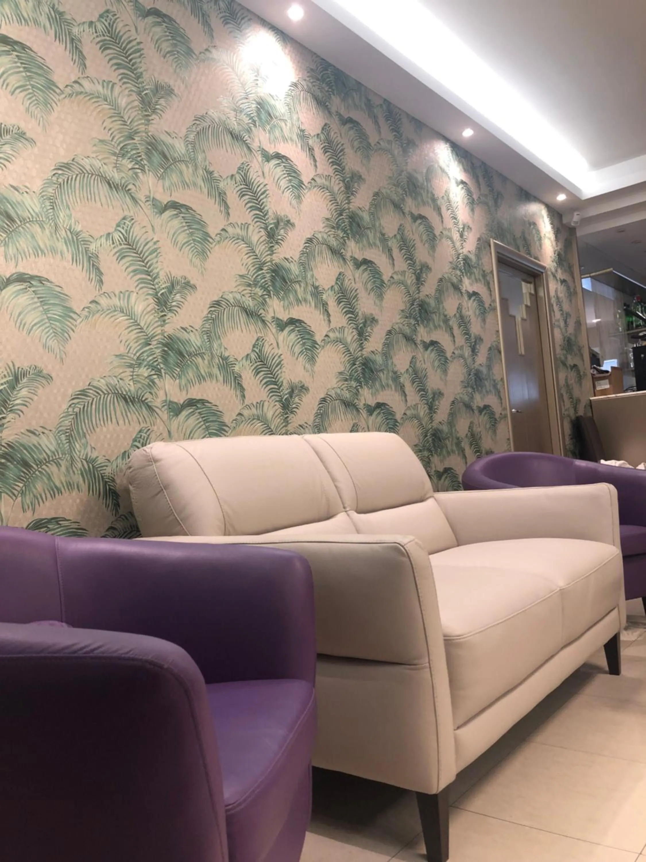 Communal lounge/ TV room in Hotel Rex Rimini