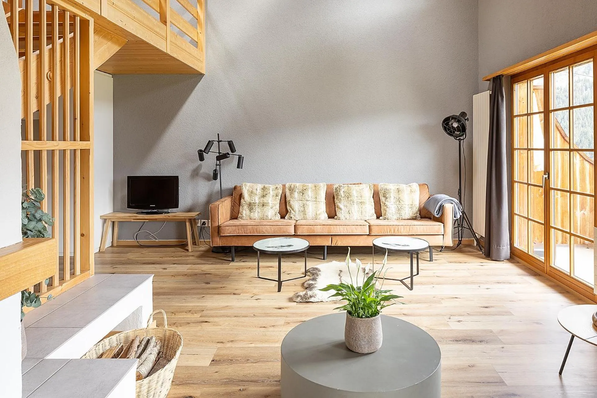 Living room in Hotel Bodmi