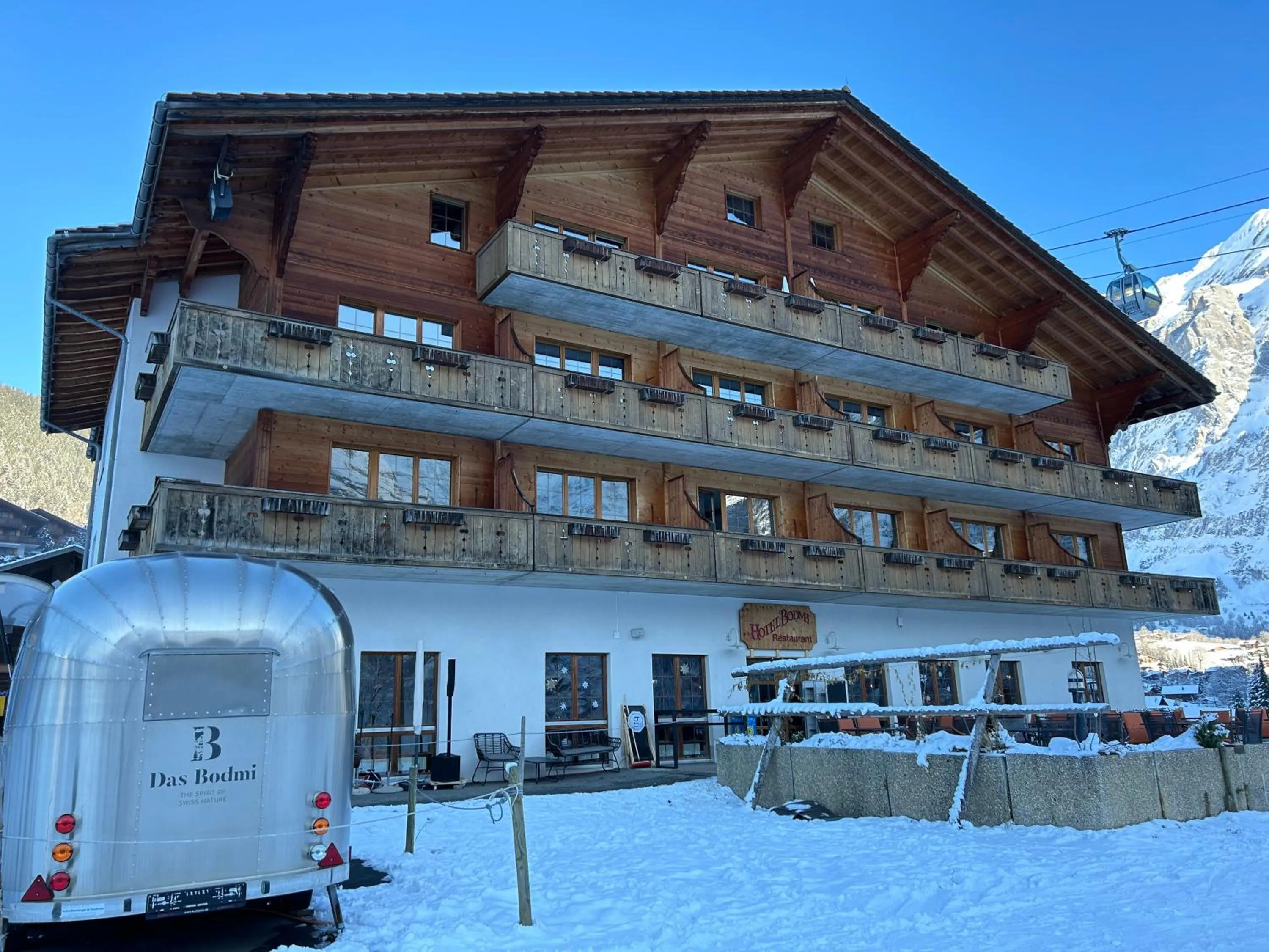 Property building in Hotel Bodmi