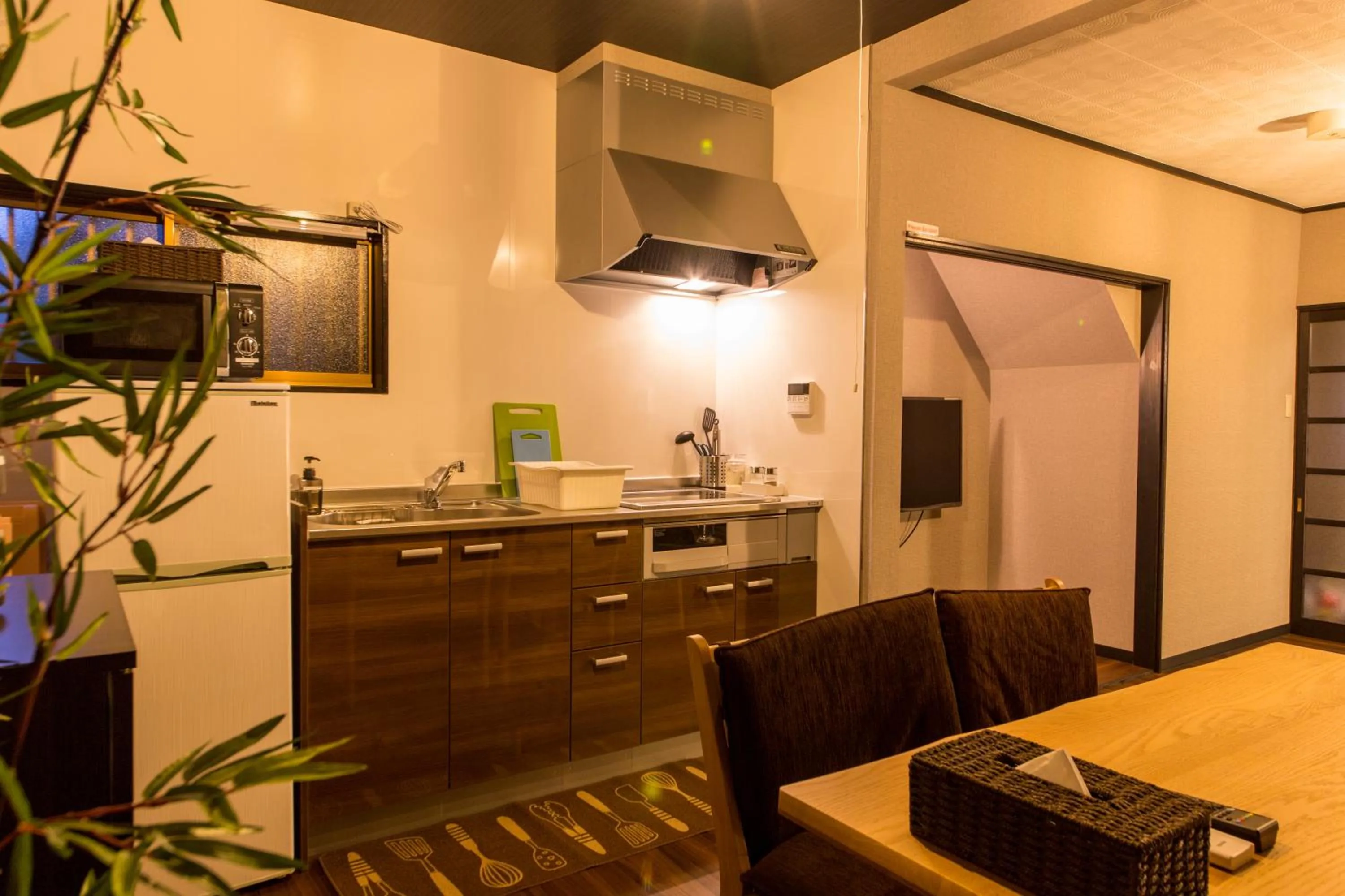 Kitchen or kitchenette in Kyoto Kyo-Hiiragi 京柊