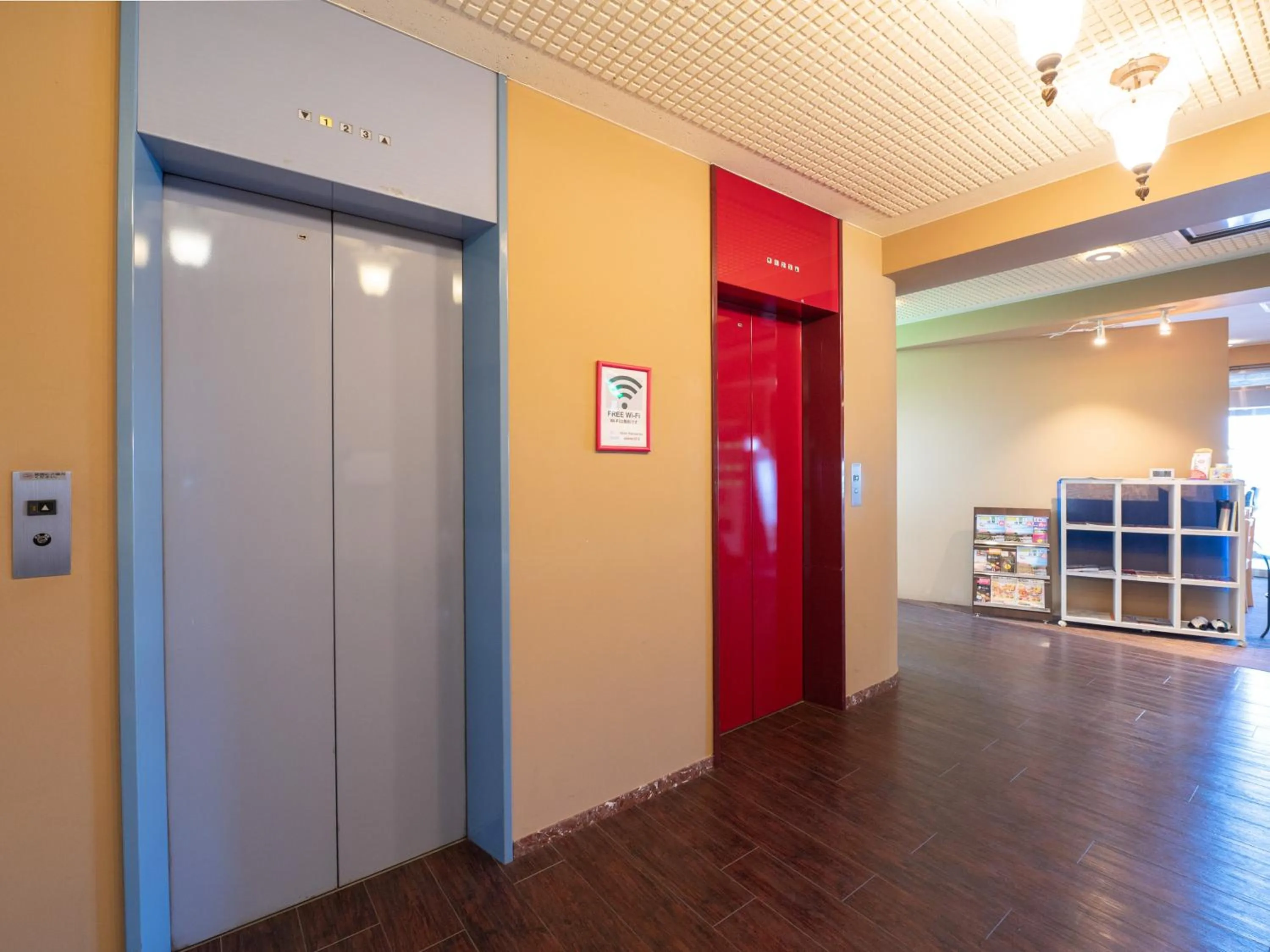 elevator in Tabist Hotel Rakuserina