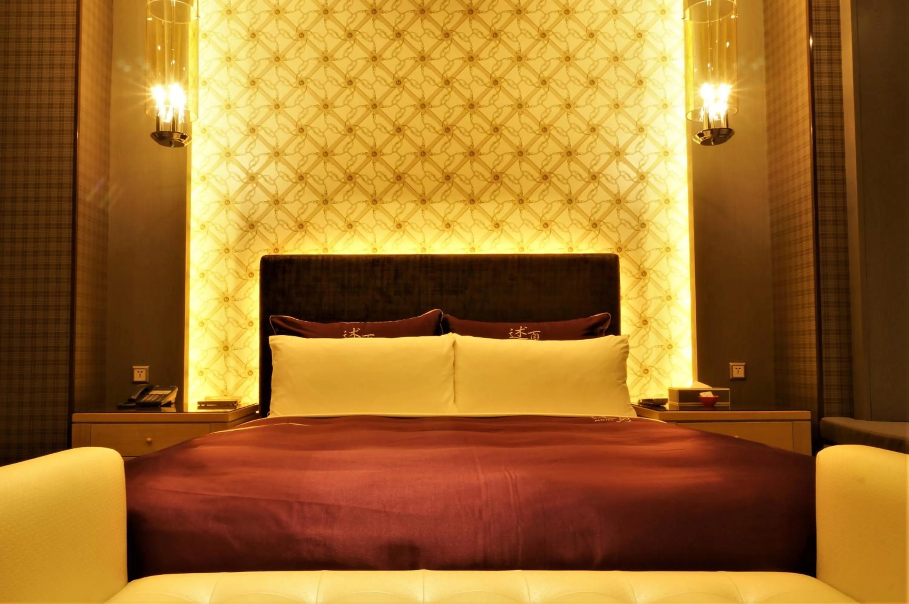 Bed in Shu Jia Motel