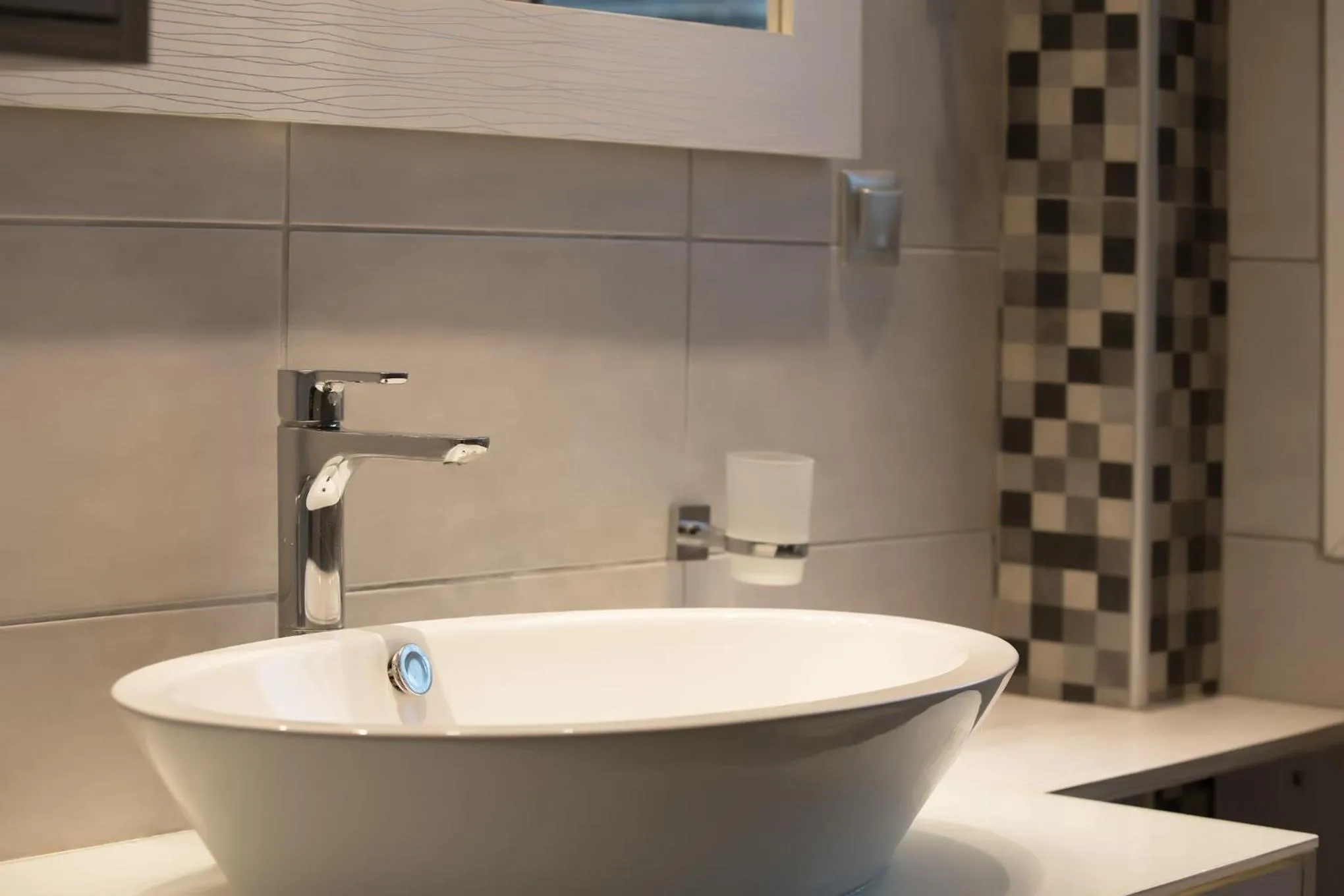 Bathroom in Corfu City Apartments
