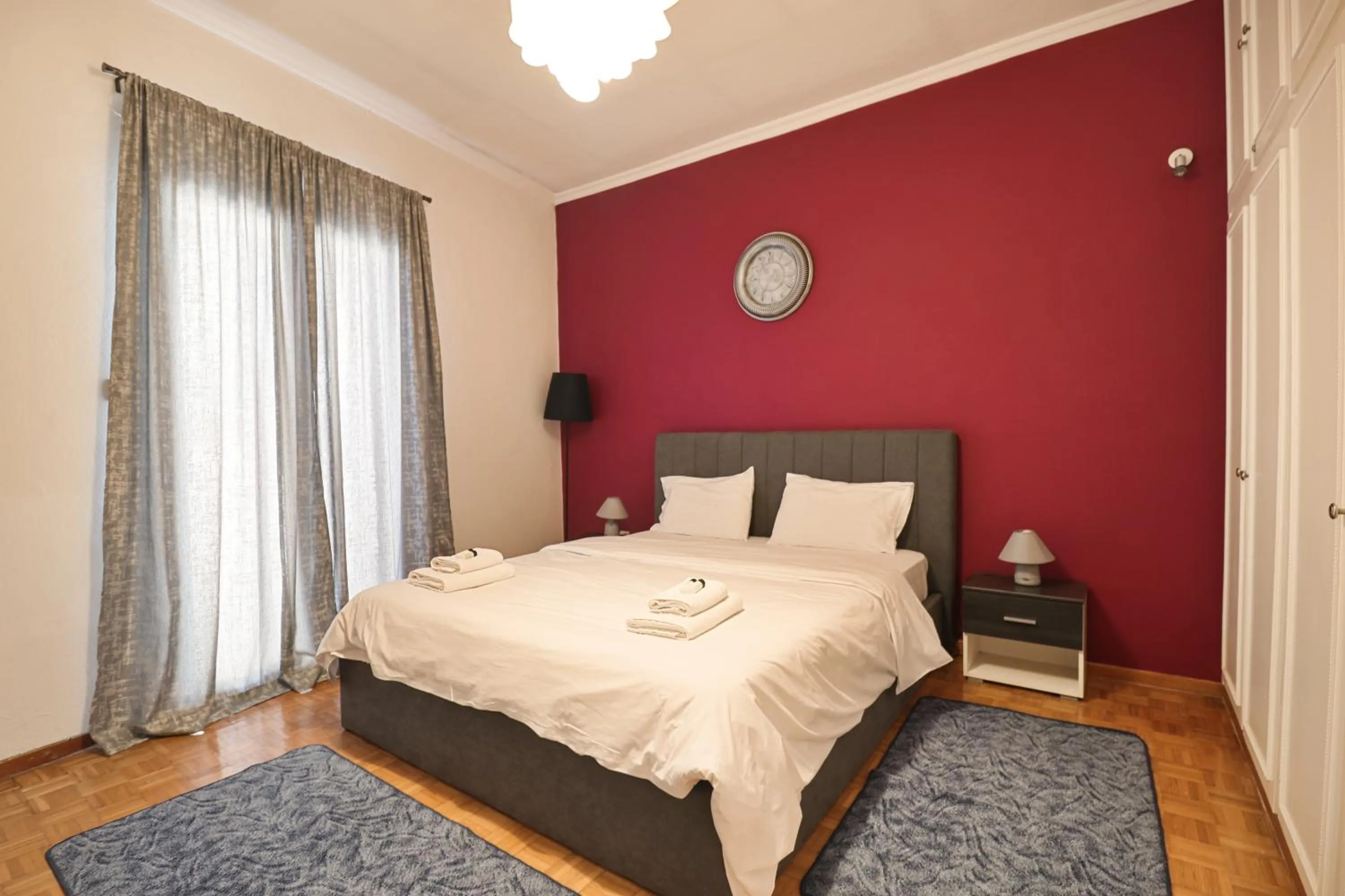 Bedroom, Bed in Corfu City Apartments