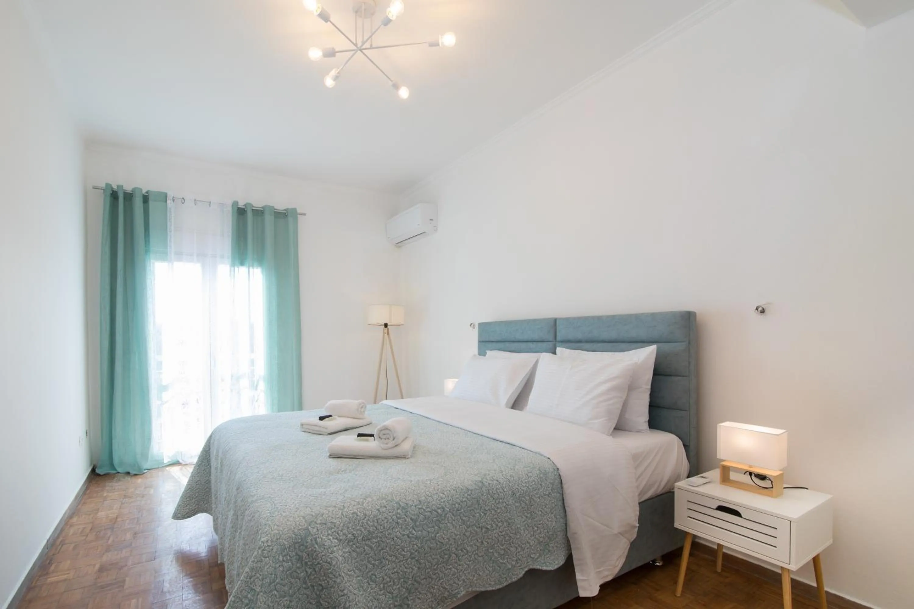 Bedroom, Bed in Corfu City Apartments