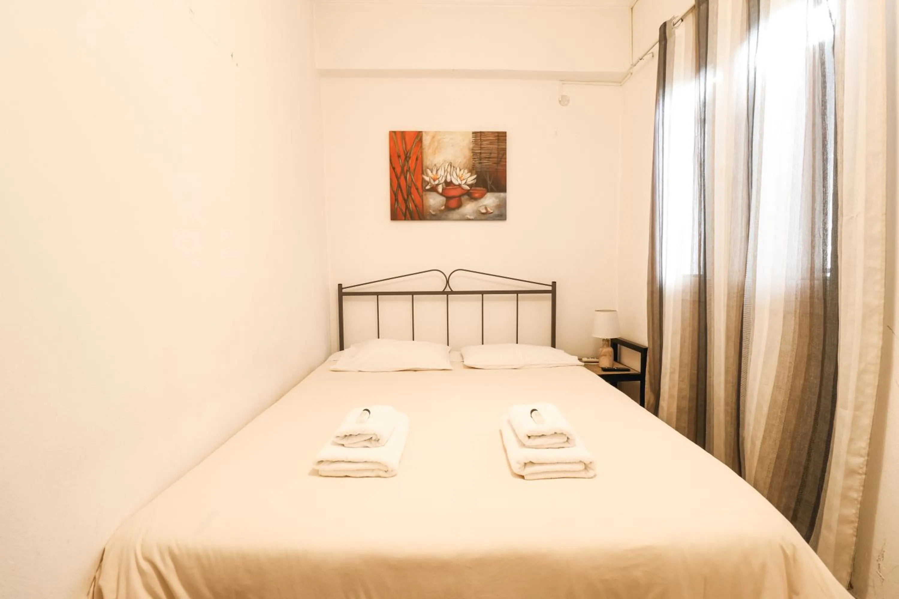Bedroom, Bed in Corfu City Apartments