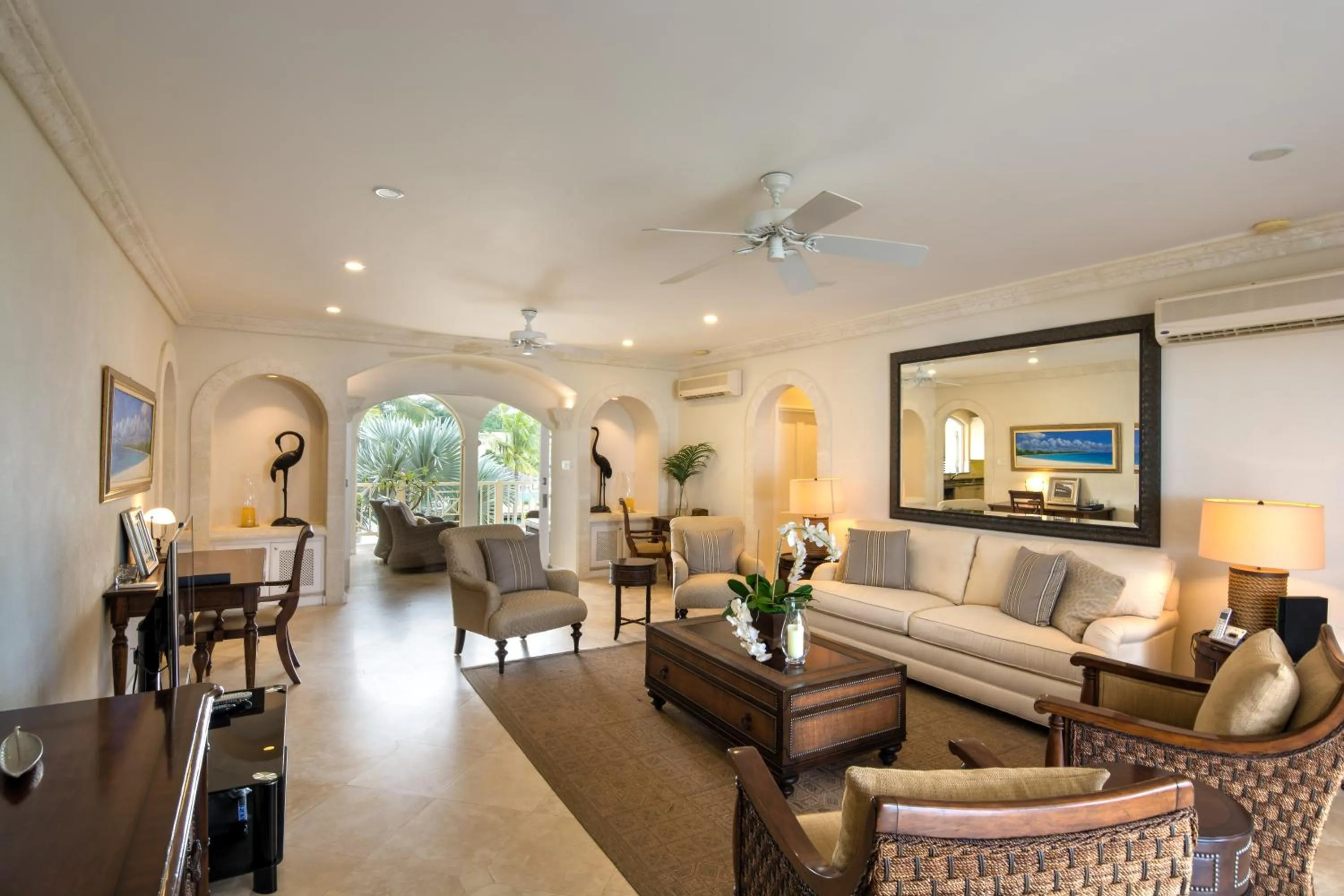 Living room in Port St. Charles