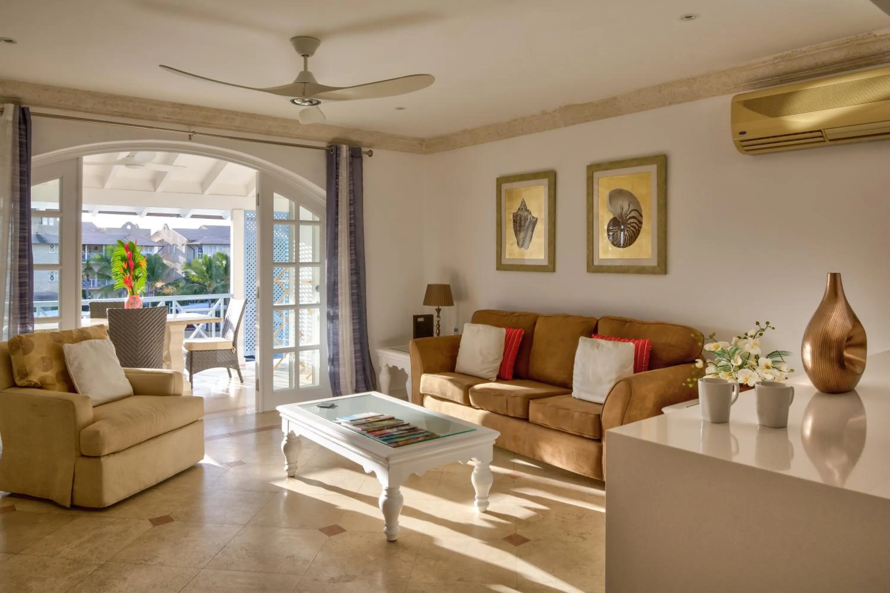 Living room in Port St. Charles