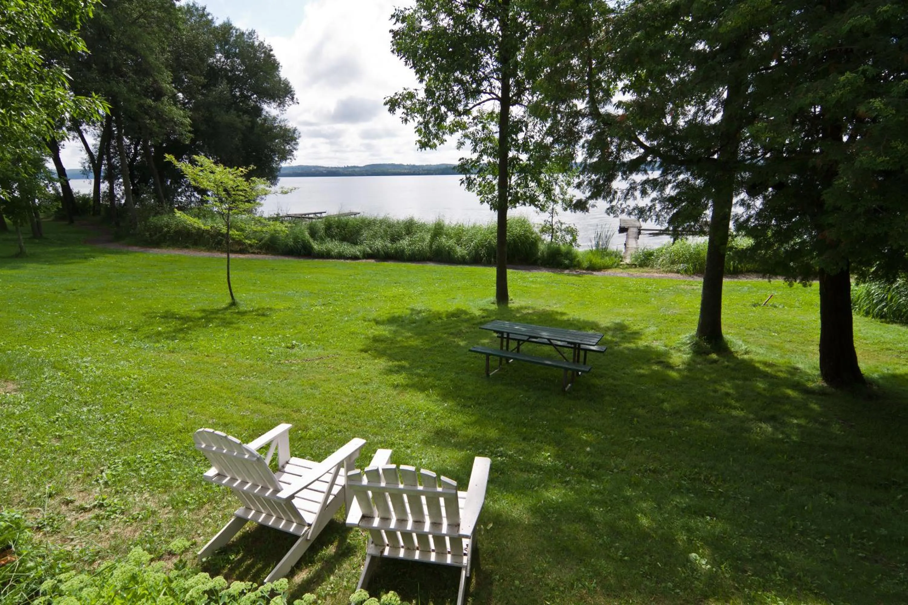 Lake view in Elmhirst's Resort