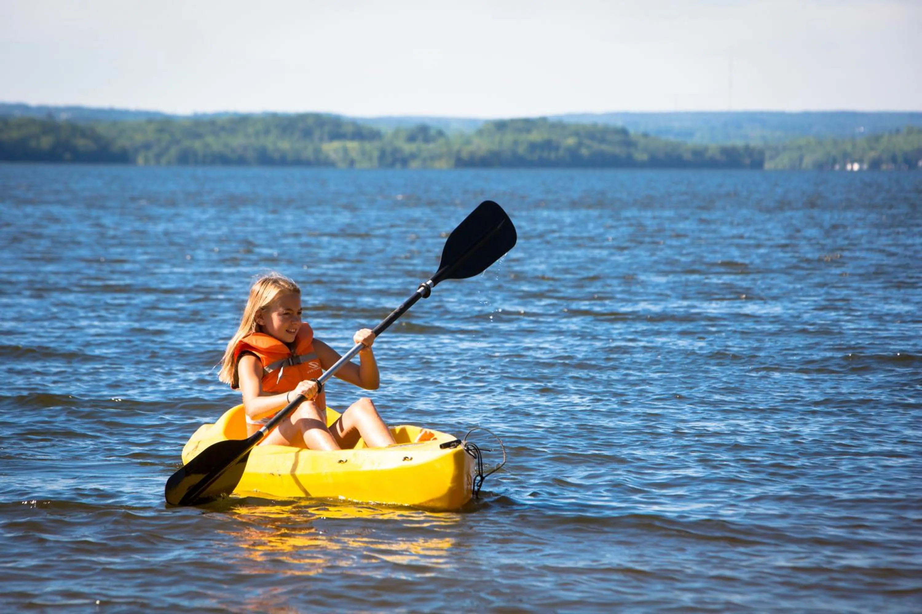 Canoeing in Elmhirst's Resort