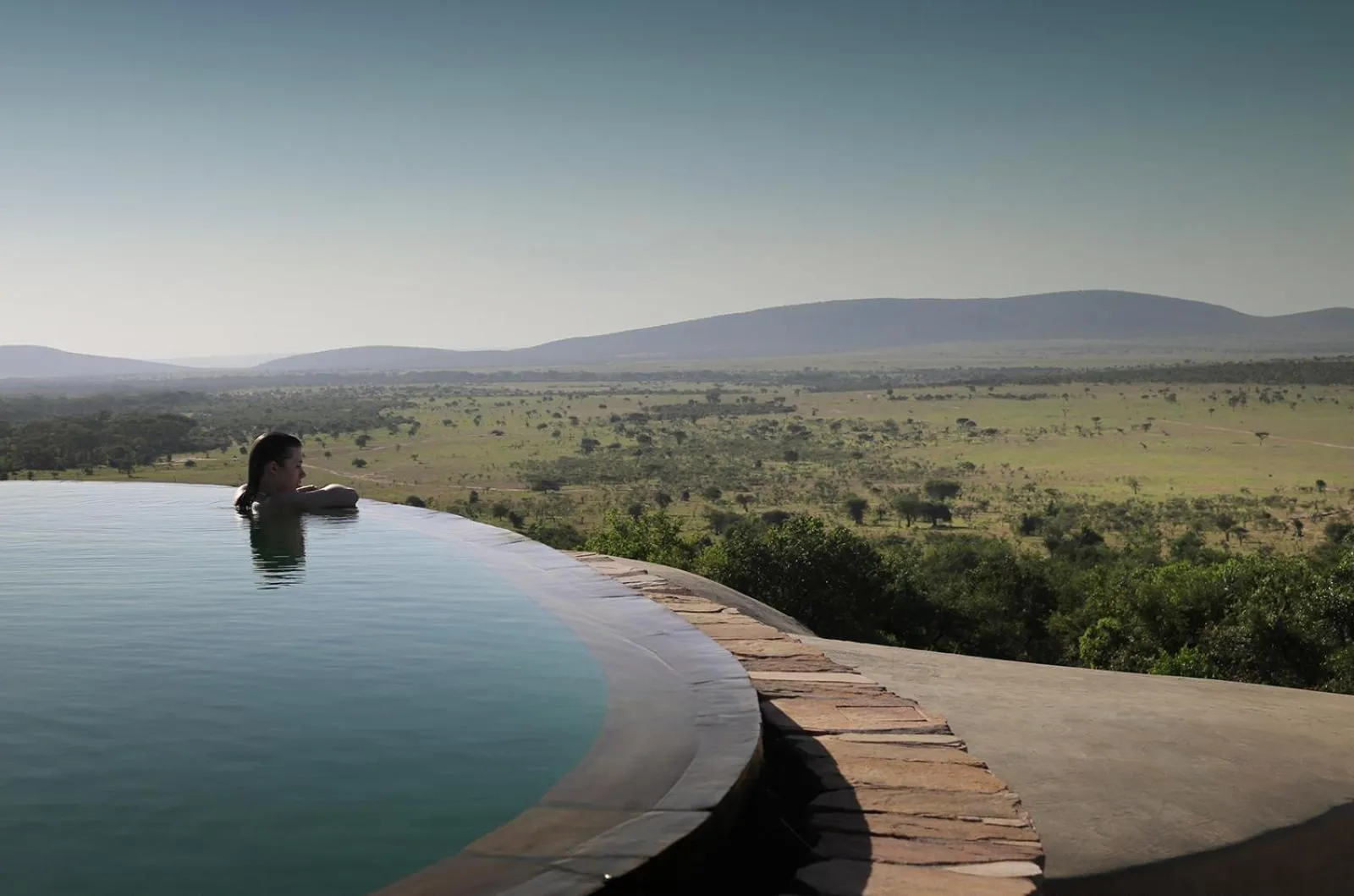 Swimming pool in Olarro Plains