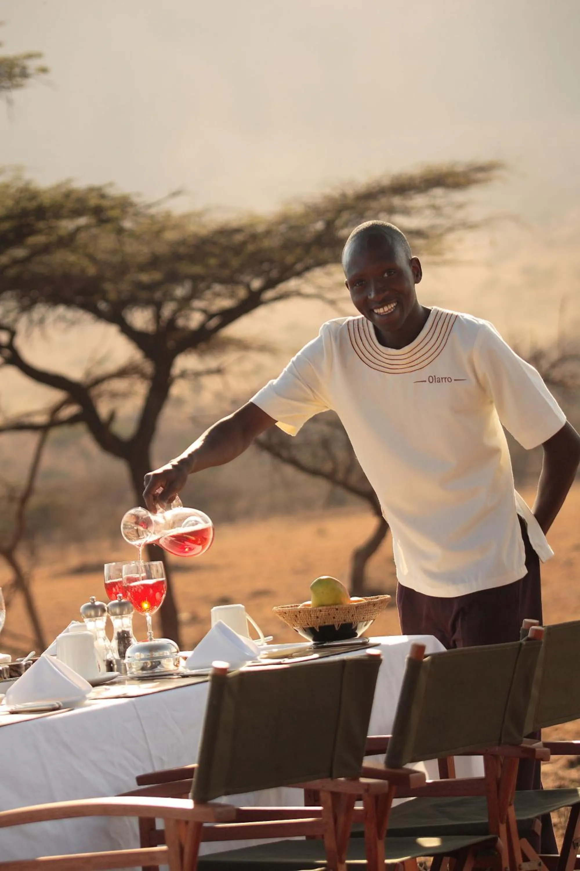 Breakfast in Olarro Plains