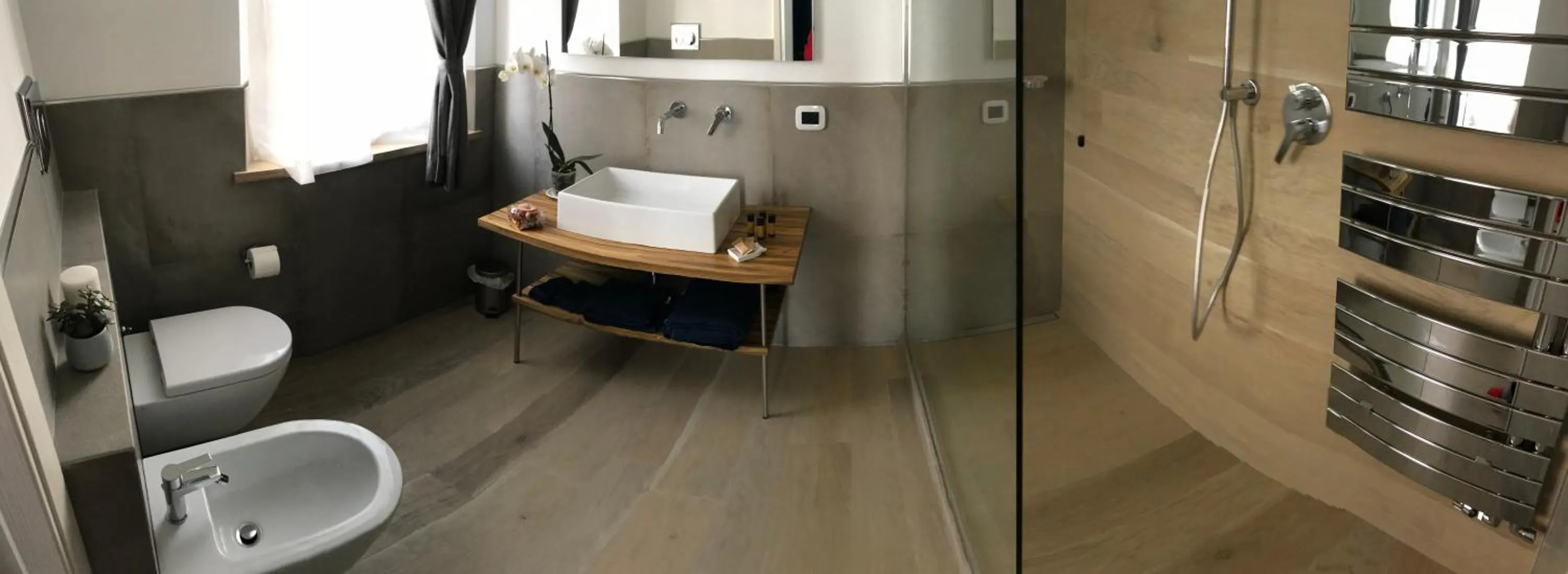 Shower in B&b Salsedine