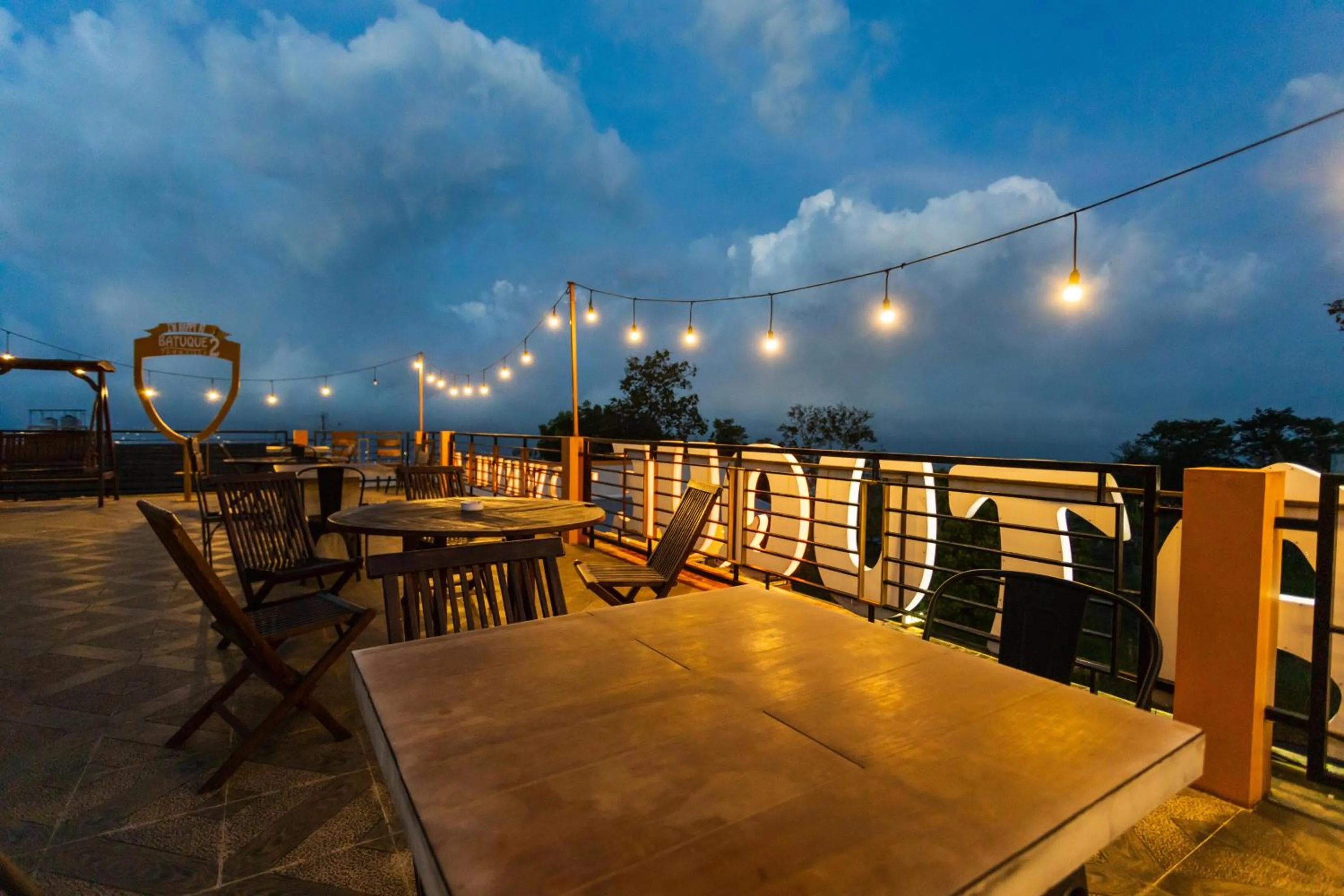 Patio in Batuque Town Villa 2
