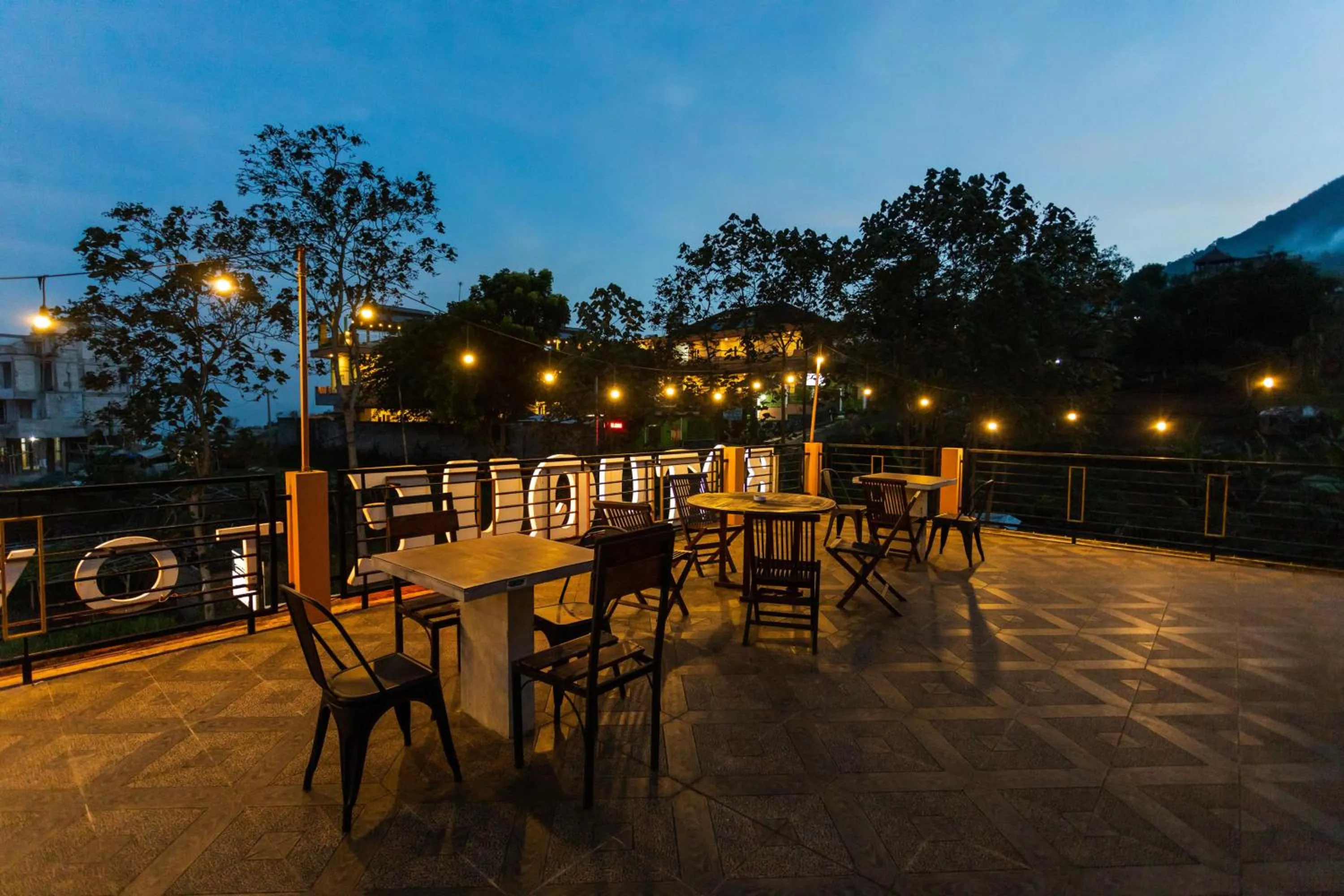 Patio in Batuque Town Villa 2