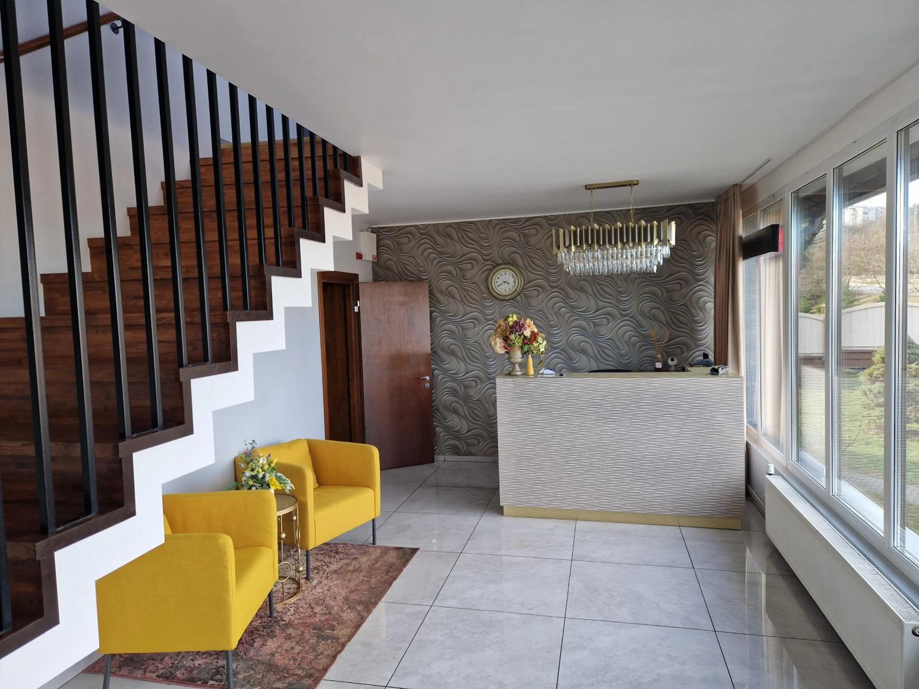 Lobby or reception in Olympus Hotel