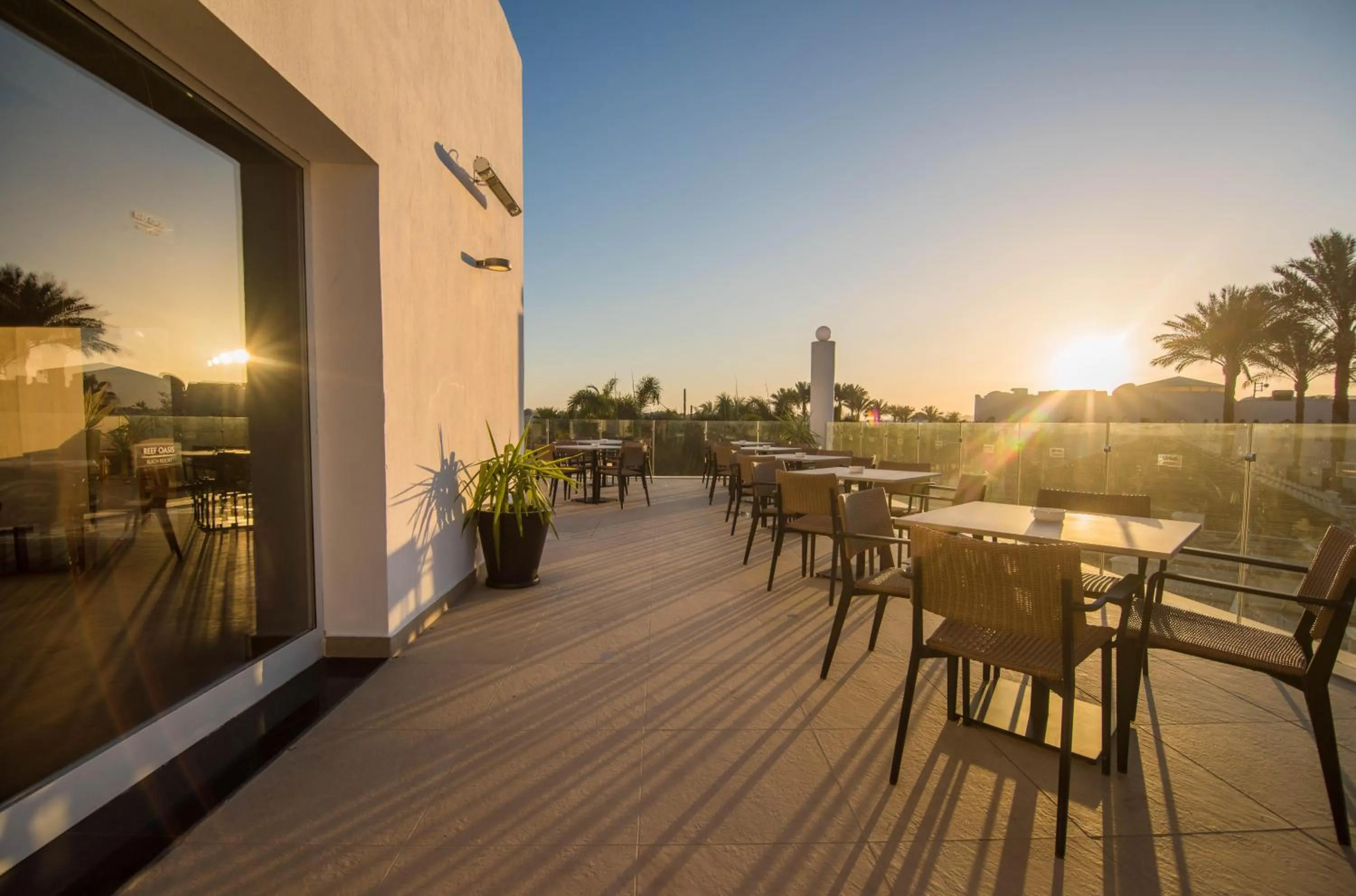 Balcony/Terrace in Sentido Reef Oasis Aqua Park Resort